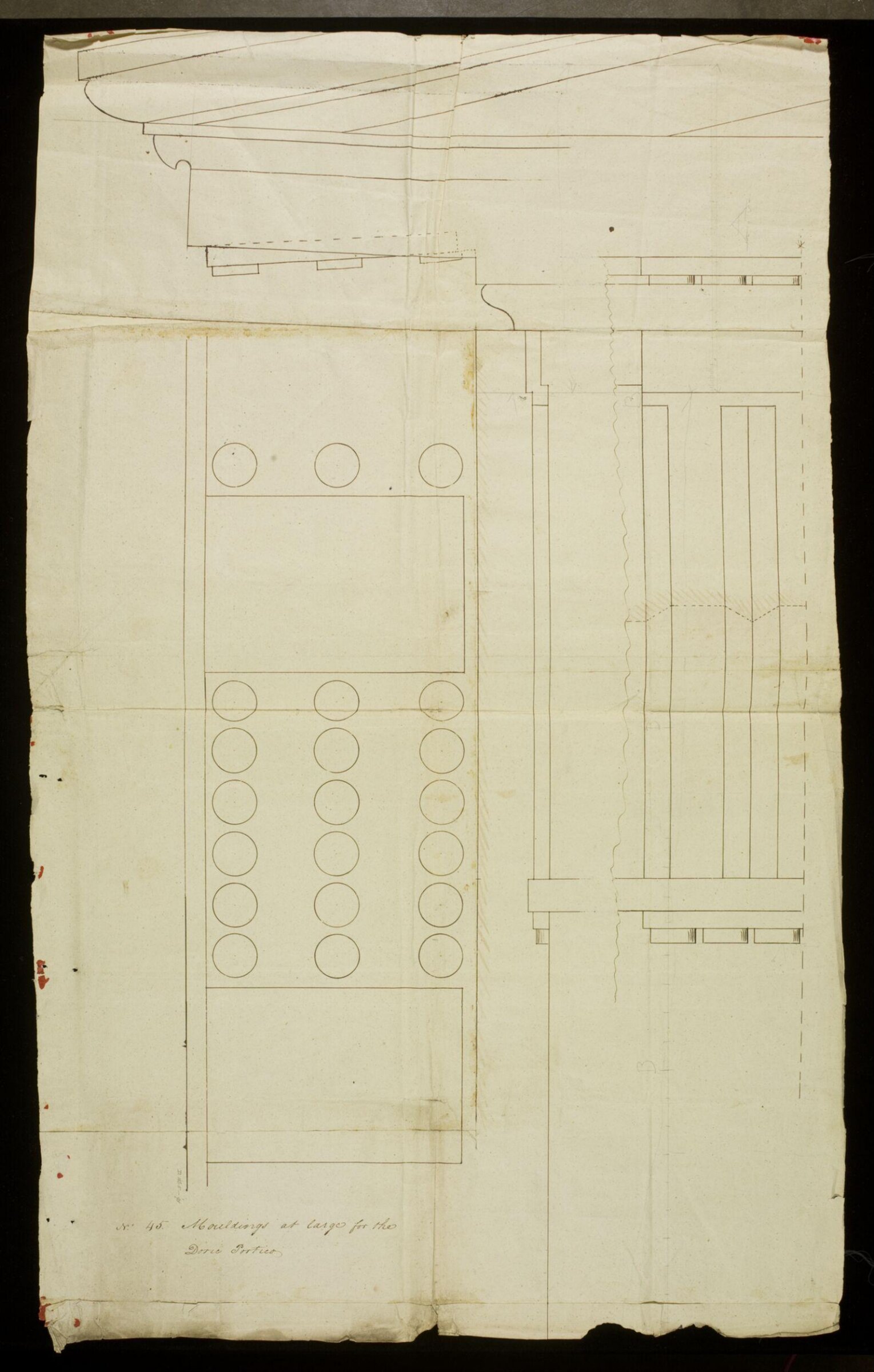 Drawing, Richard Jupp, 1797-98.