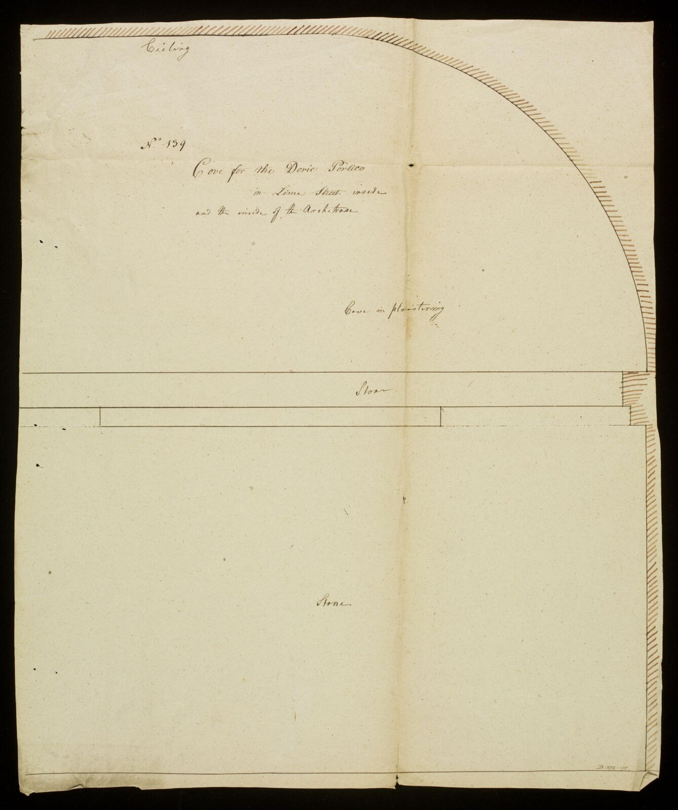 Drawing, Richard Jupp, 1797-98.