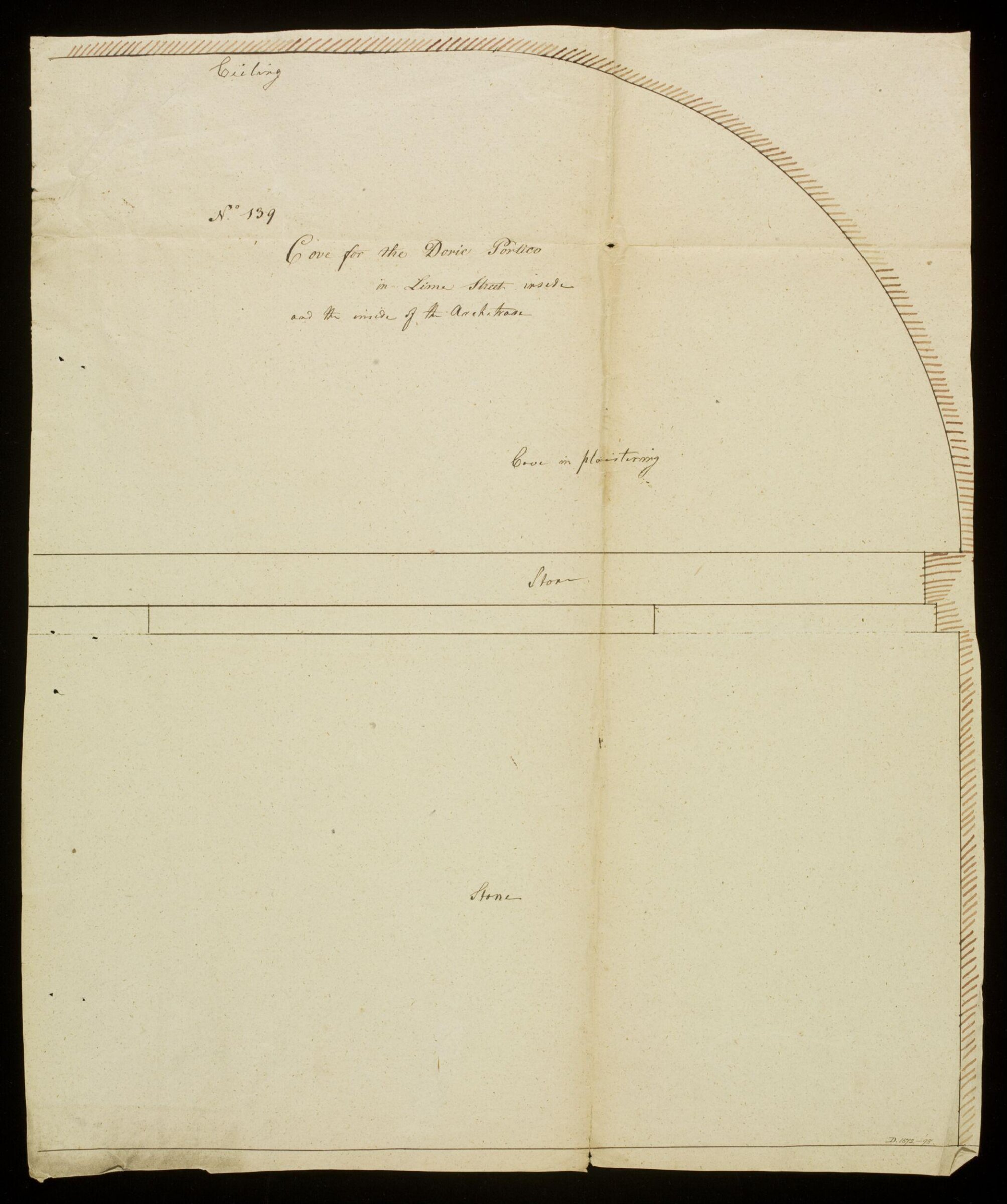 Drawing, Richard Jupp, 1797-98.