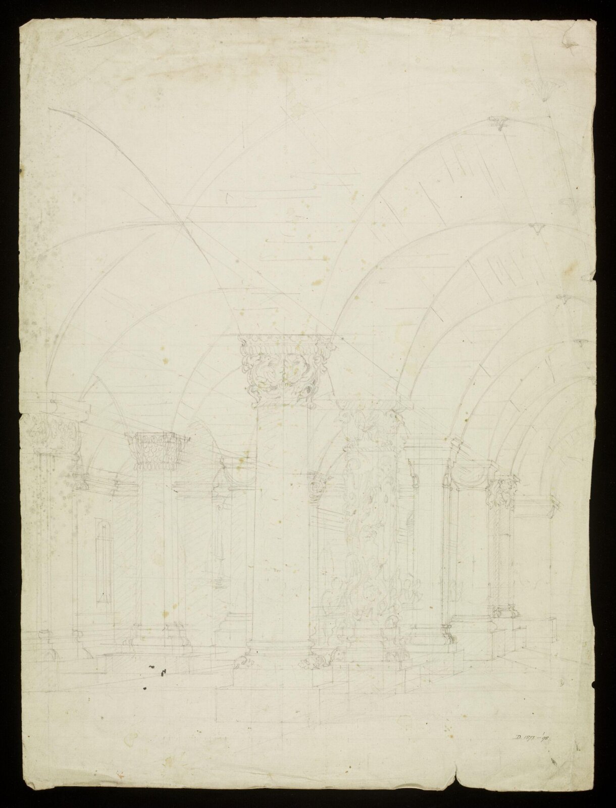 Drawing, Richard Jupp, 1797-98.
