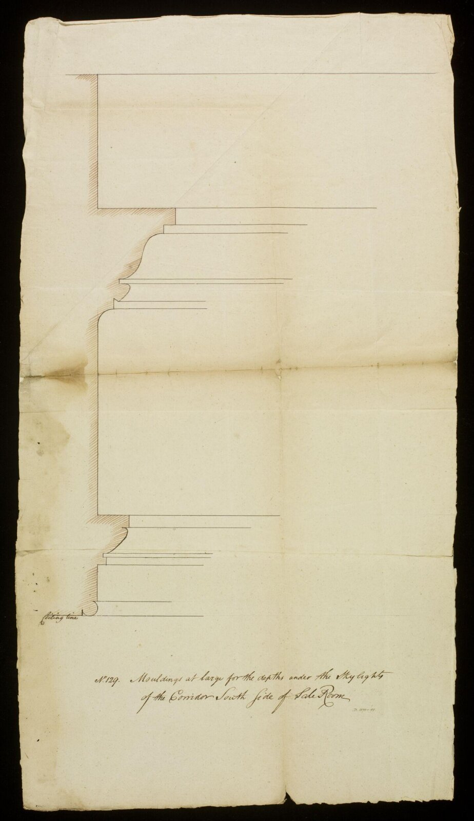 Drawing, Richard Jupp, 1797-98.