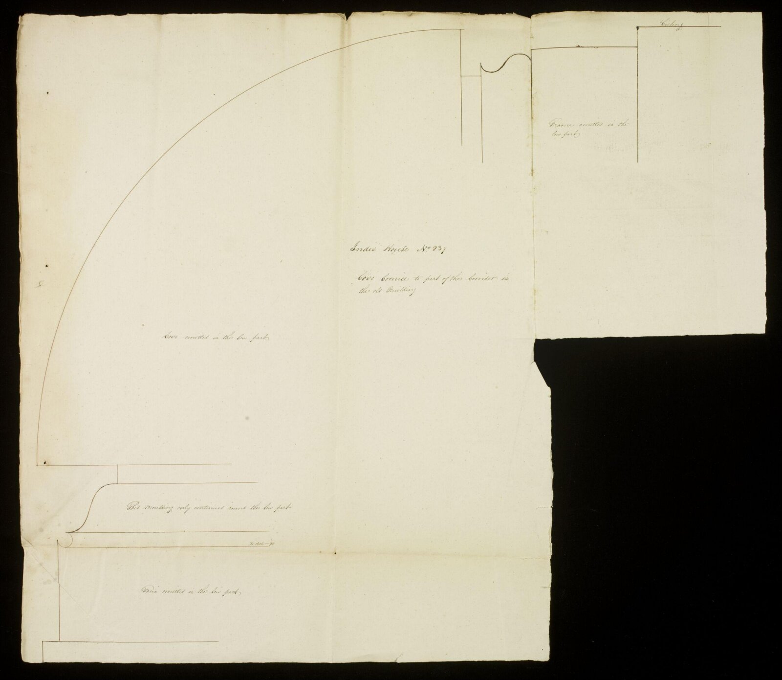 Drawing, Richard Jupp, 1797-98.