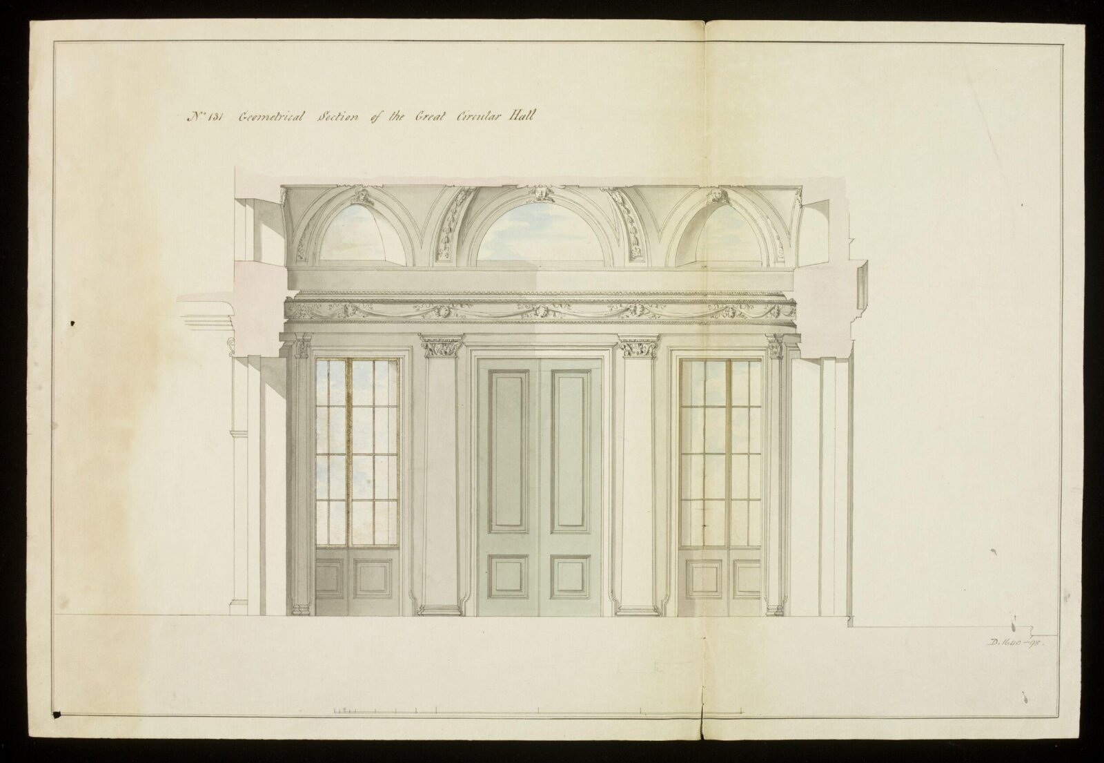 Drawing, Richard Jupp, 1797-98.