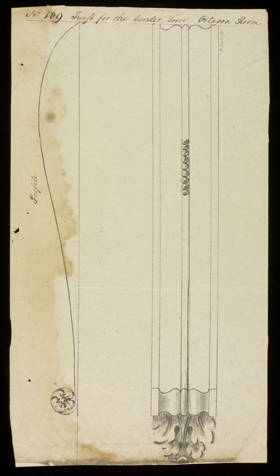 Drawing, Richard Jupp, 1797-98.