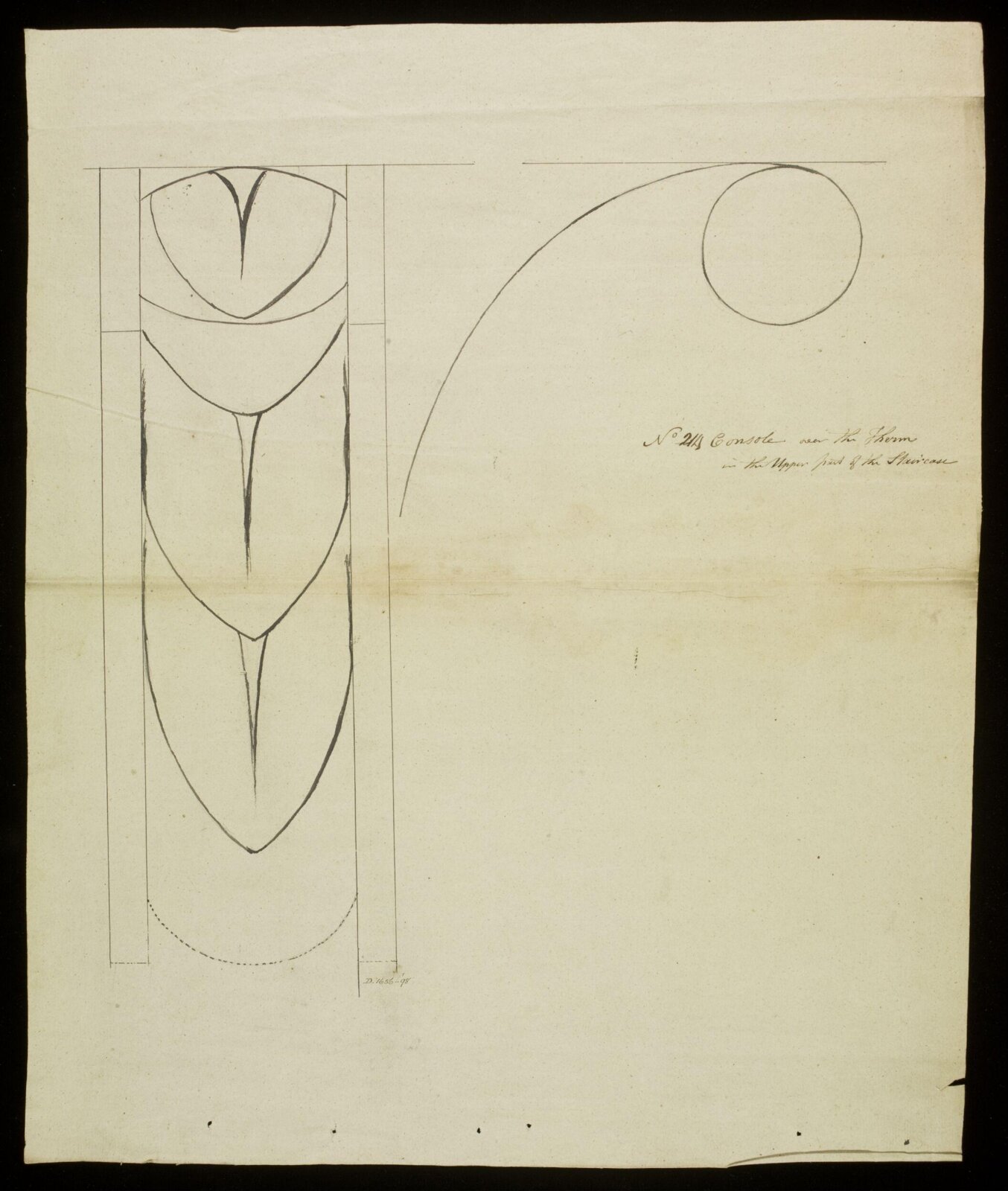 Drawing, Richard Jupp, 1797-98.