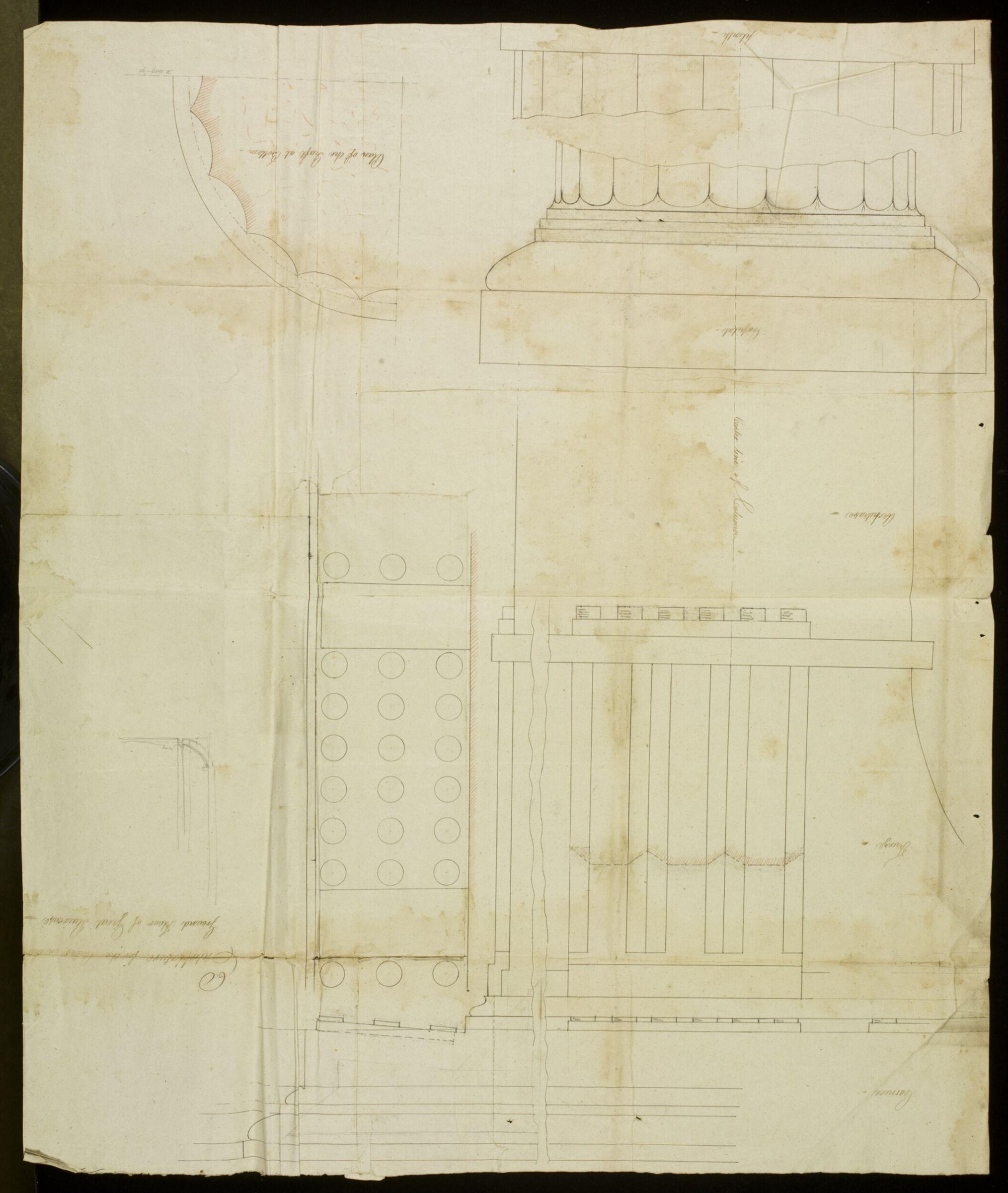 Drawing, Richard Jupp, 1797-98.