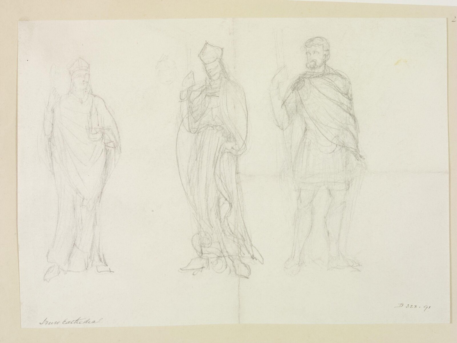 Drawing, William Burges, ca. 1878