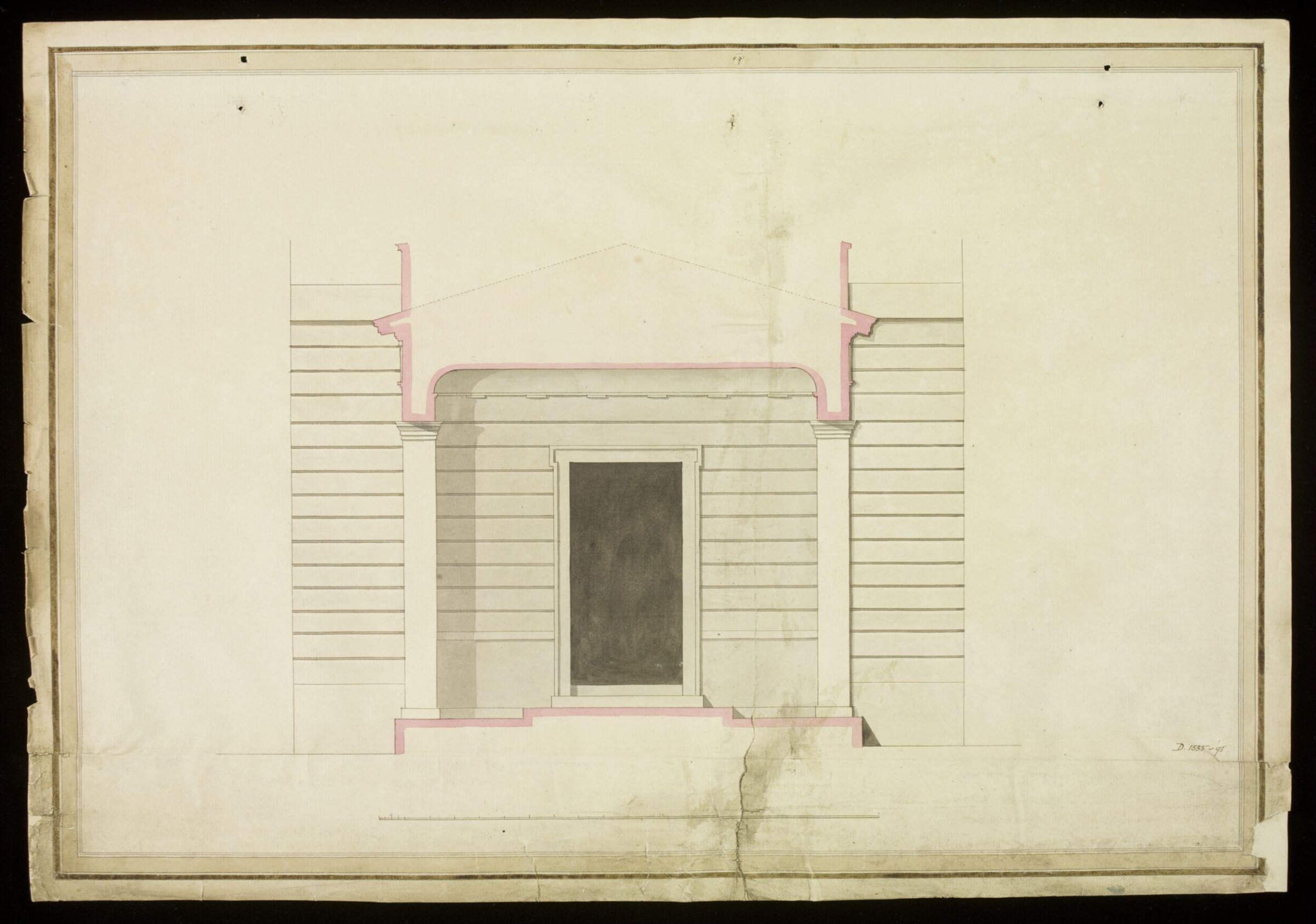 Drawing, Richard Jupp, 1797-98.