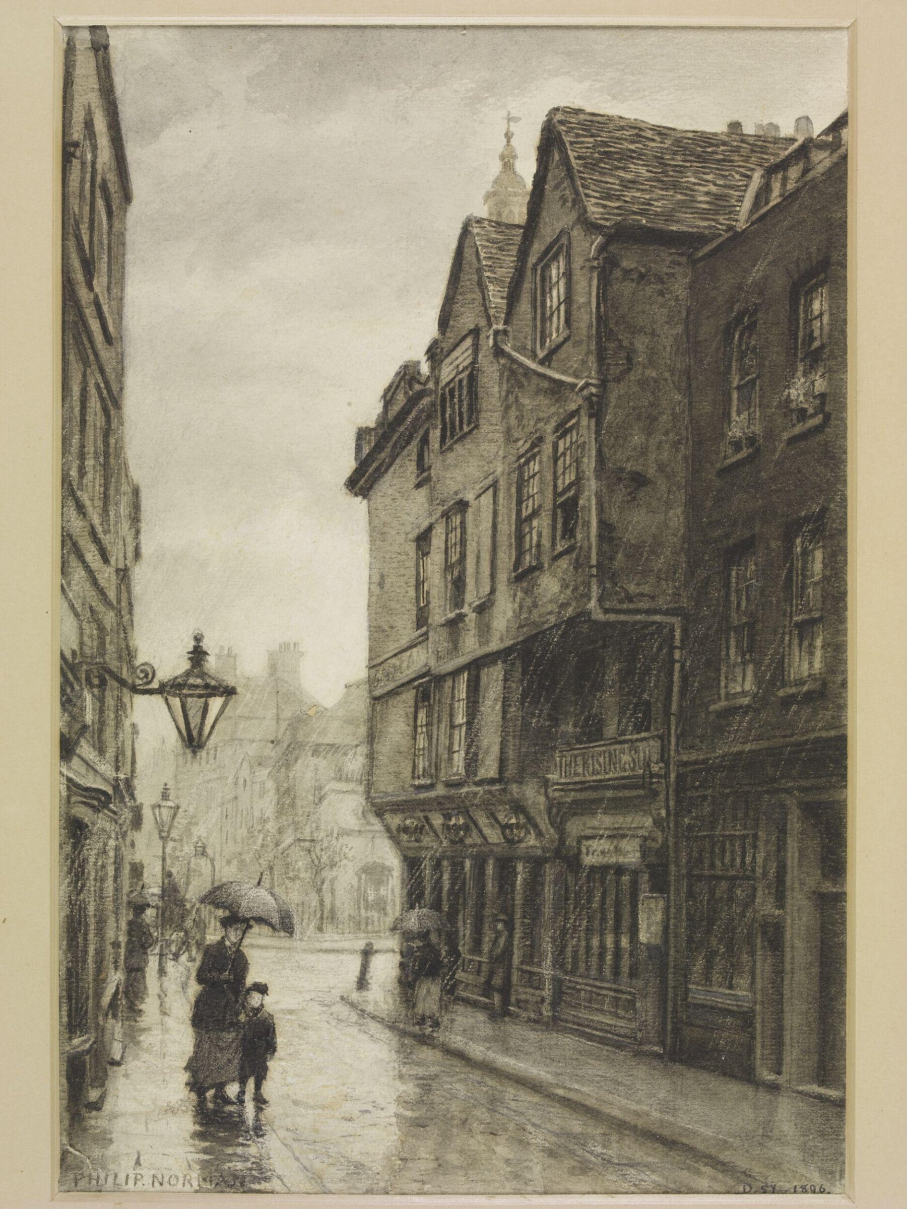 Drawing, Philip Norman, 1890