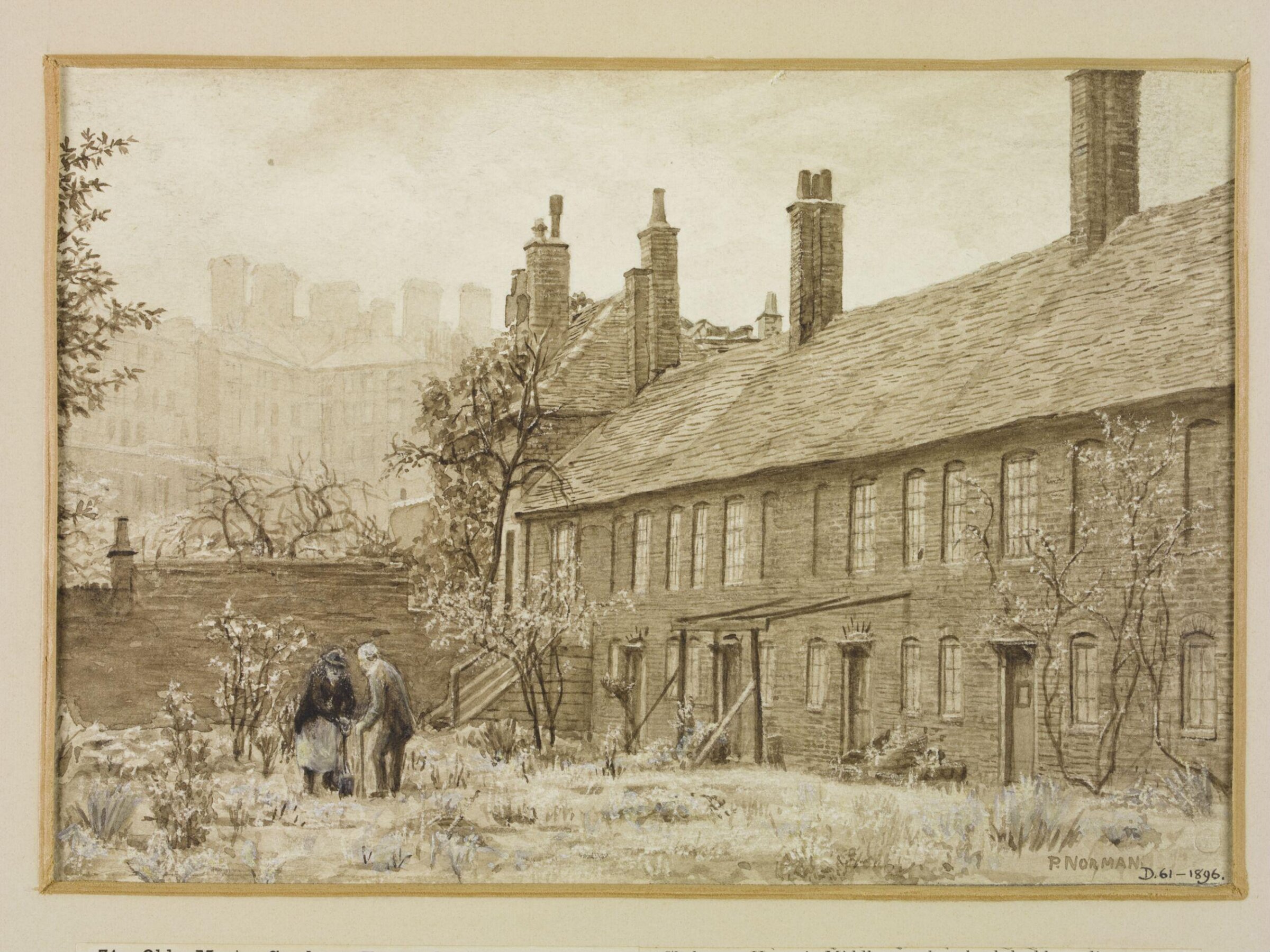 Drawing, Philip Norman, 1891