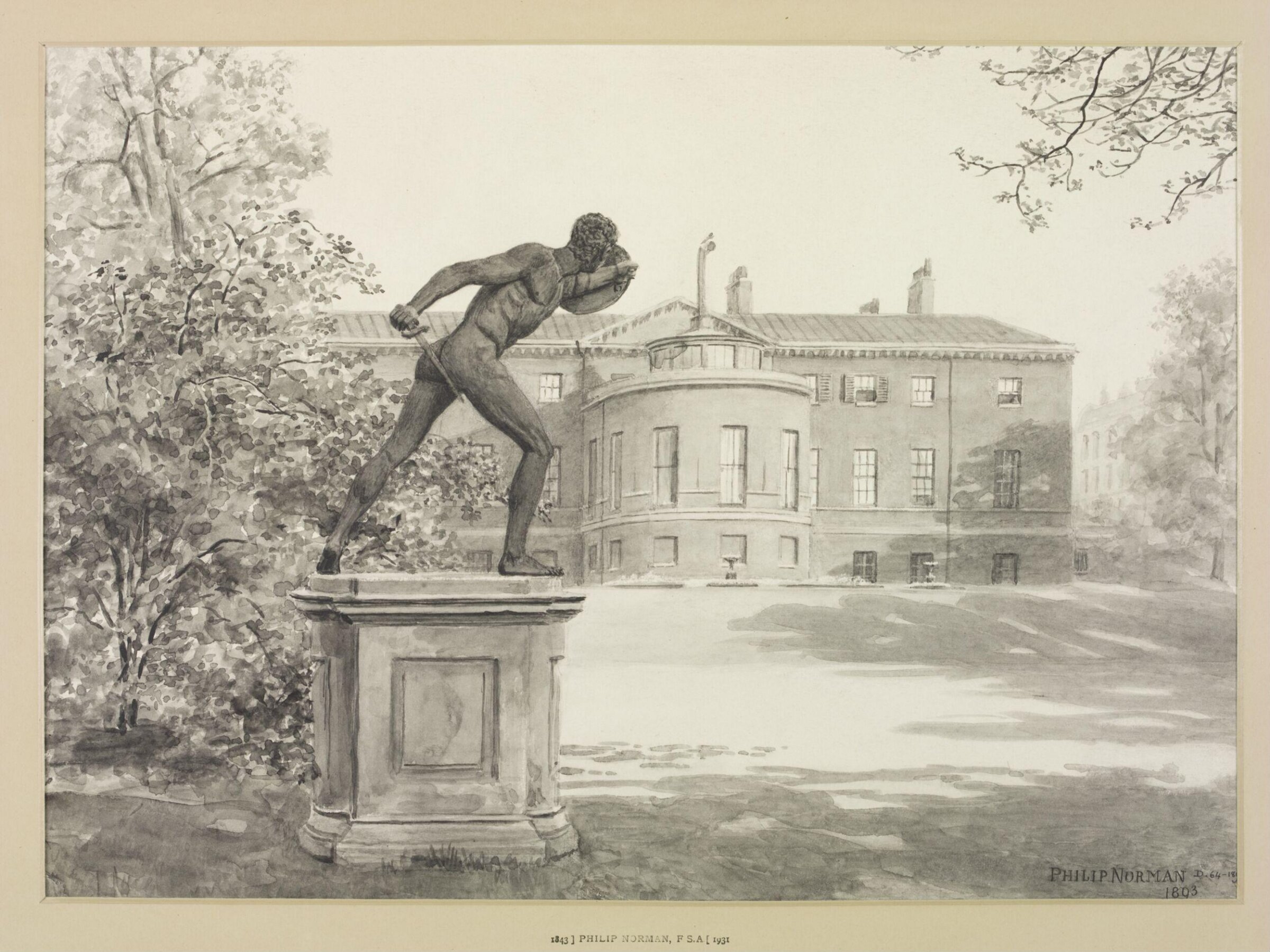 Drawing, Philip Norman, 1893