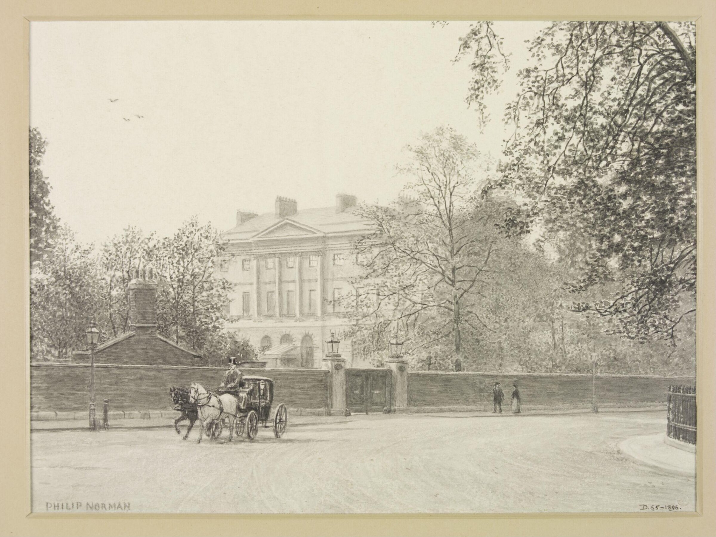 Drawing, Philip Norman, 1893