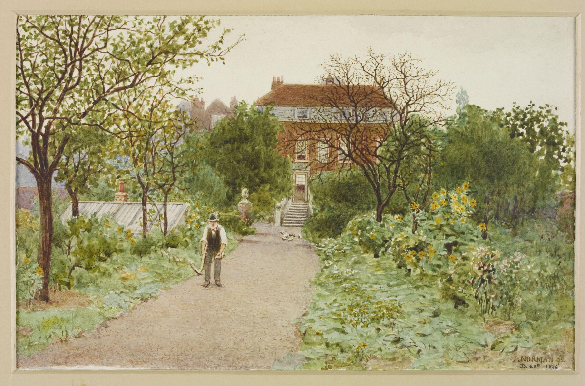 Drawing, Philip Norman, 1892
