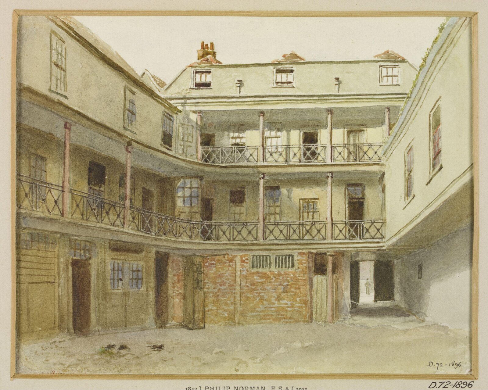 Drawing, Philip Norman, October 1894