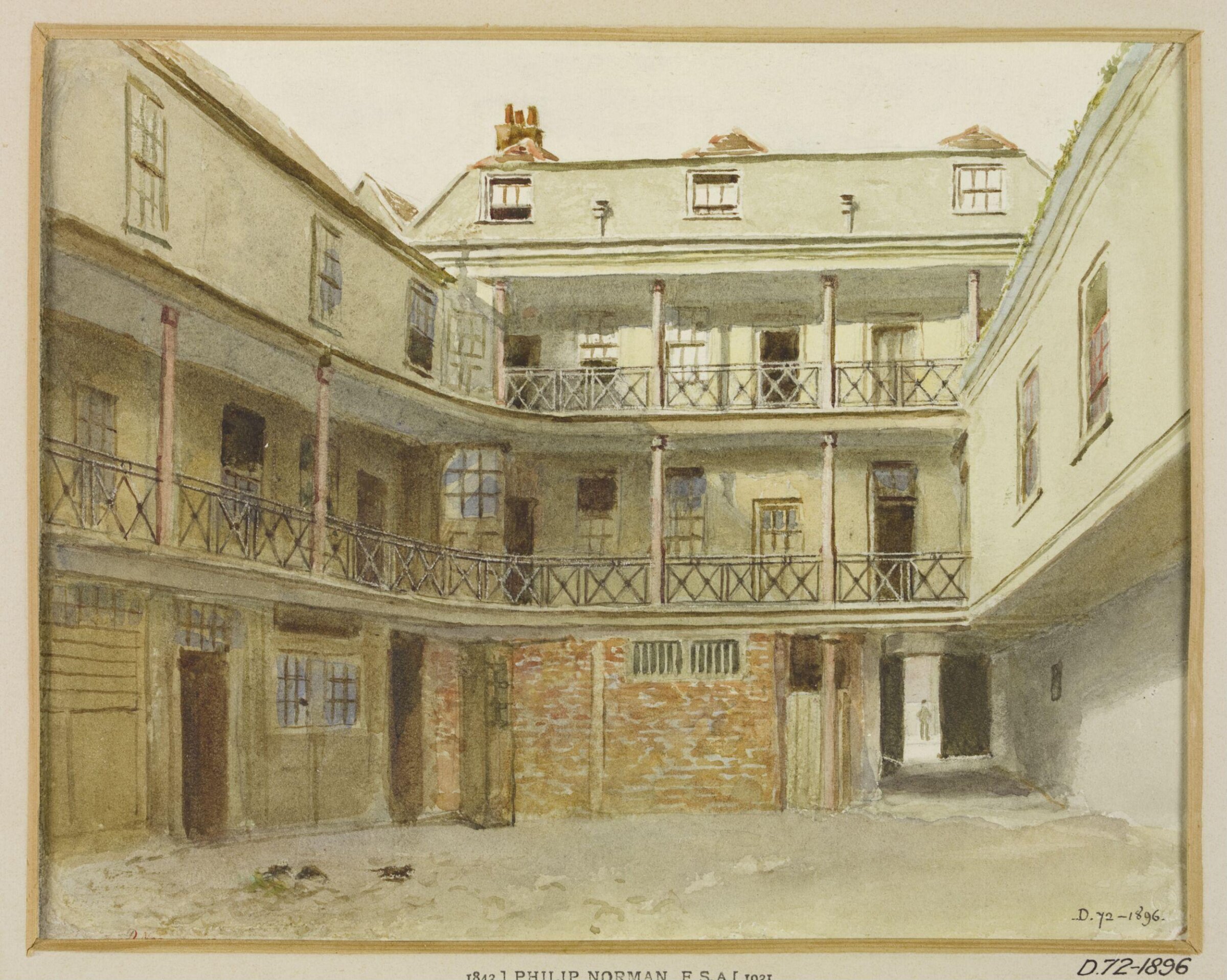 Drawing, Philip Norman, October 1894