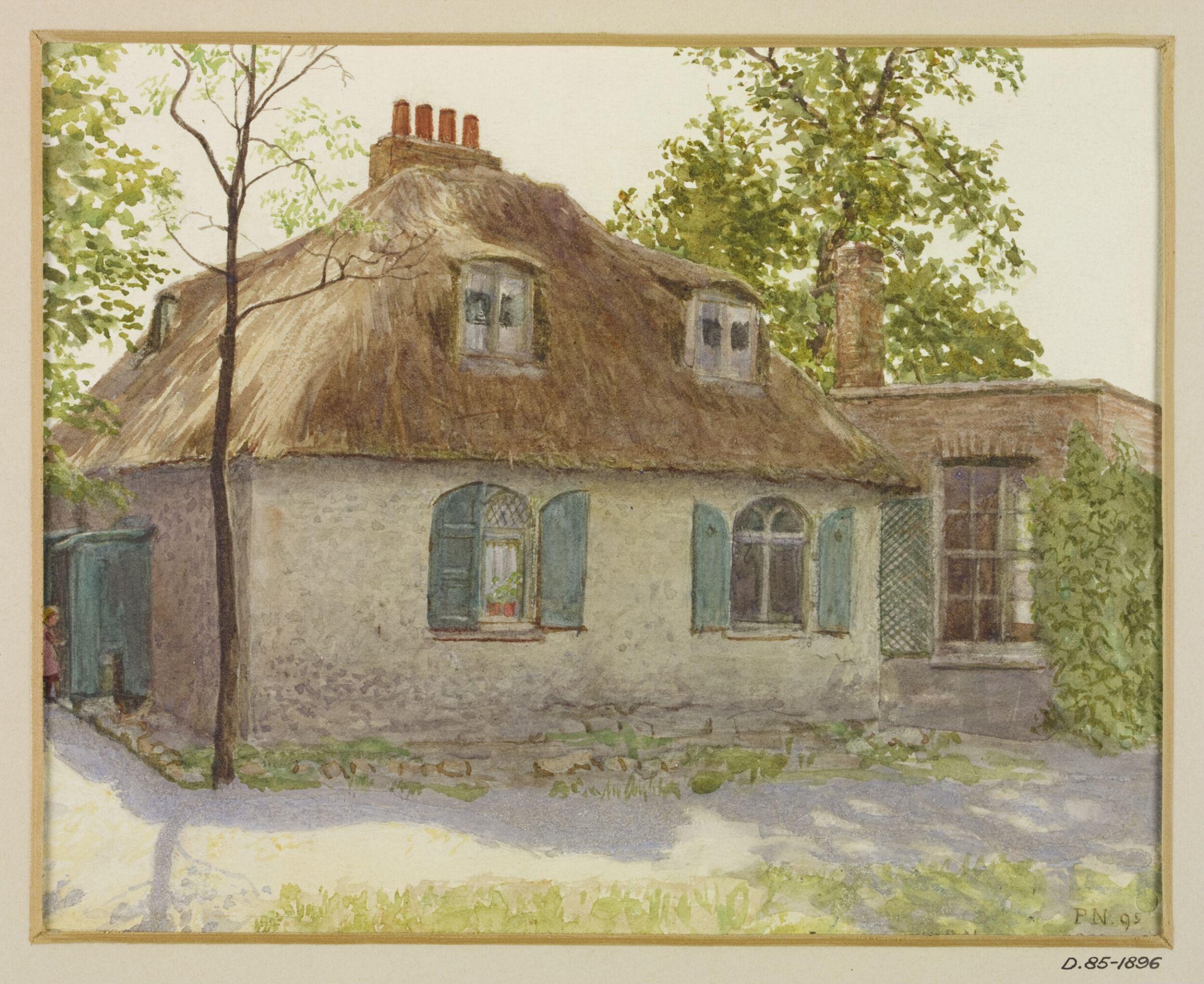 Drawing, Philip Norman, 1895