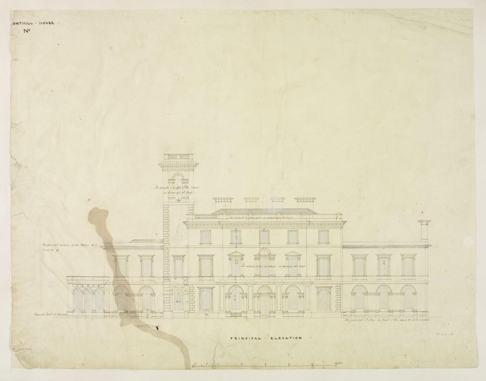 Drawing, Brandon, 1849