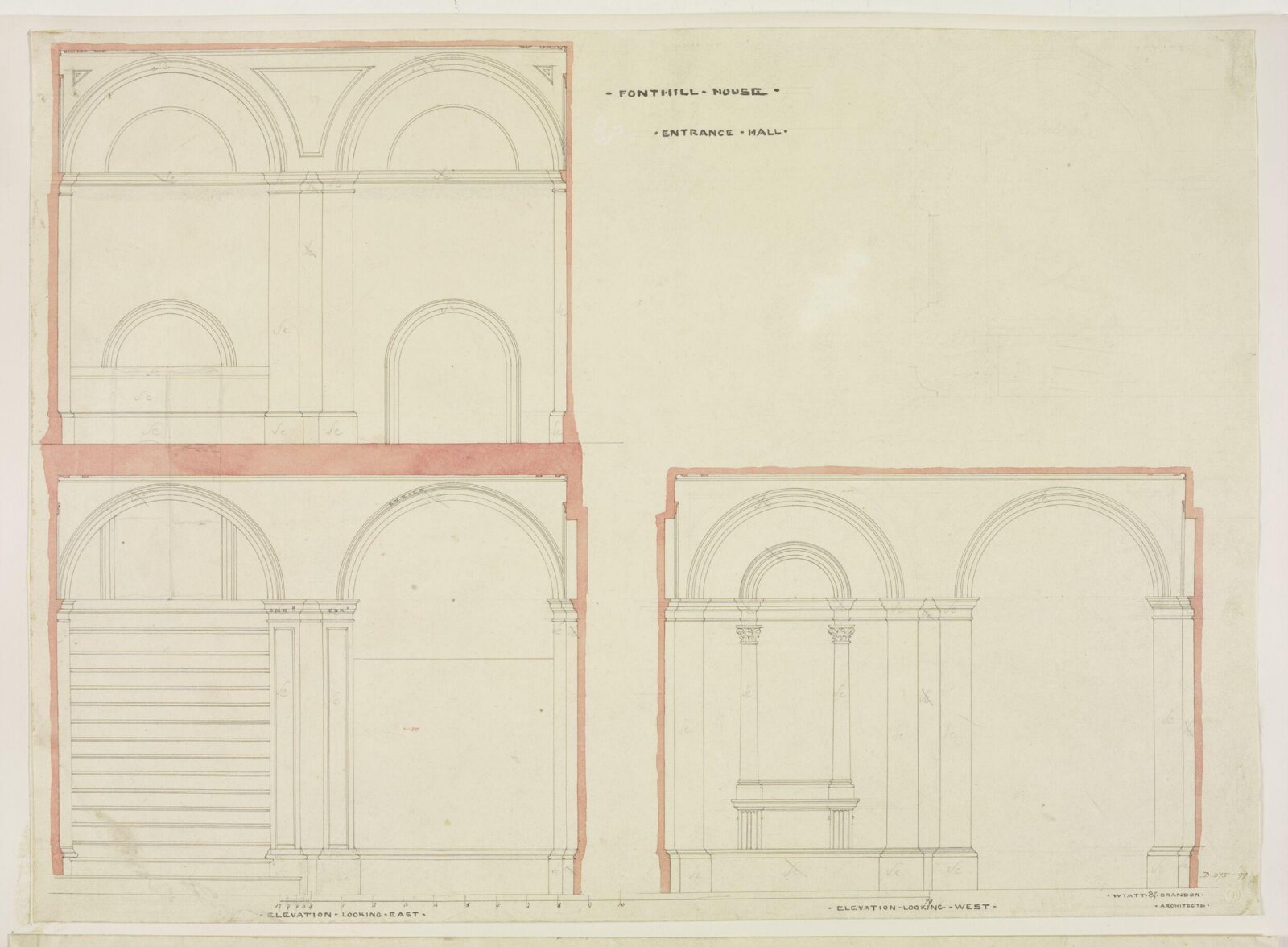 Drawing, Brandon, 1849