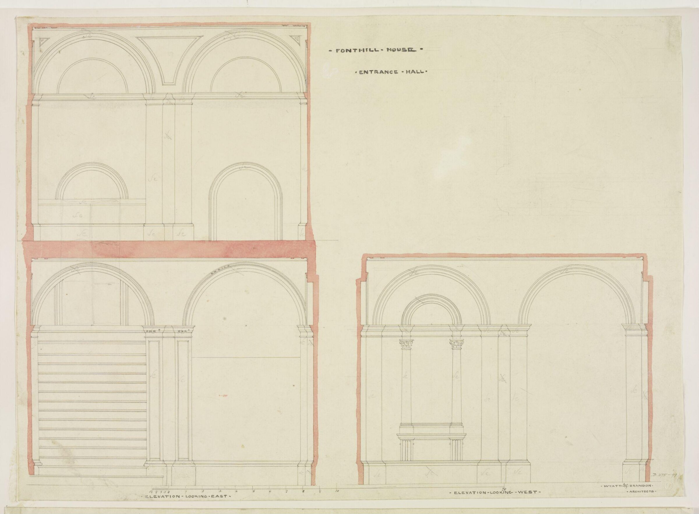 Drawing, Brandon, 1849