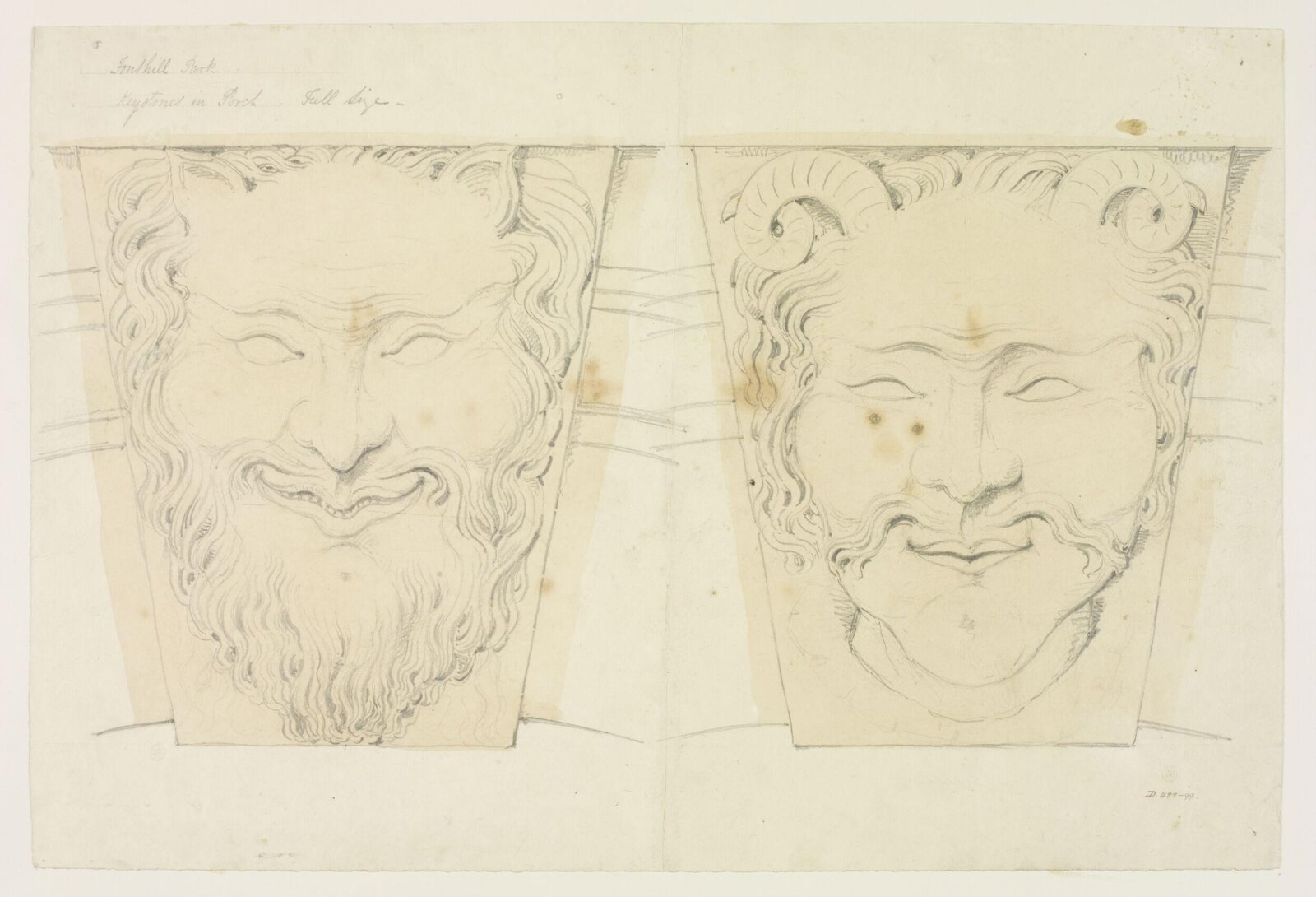 Drawing, Brandon, 1849