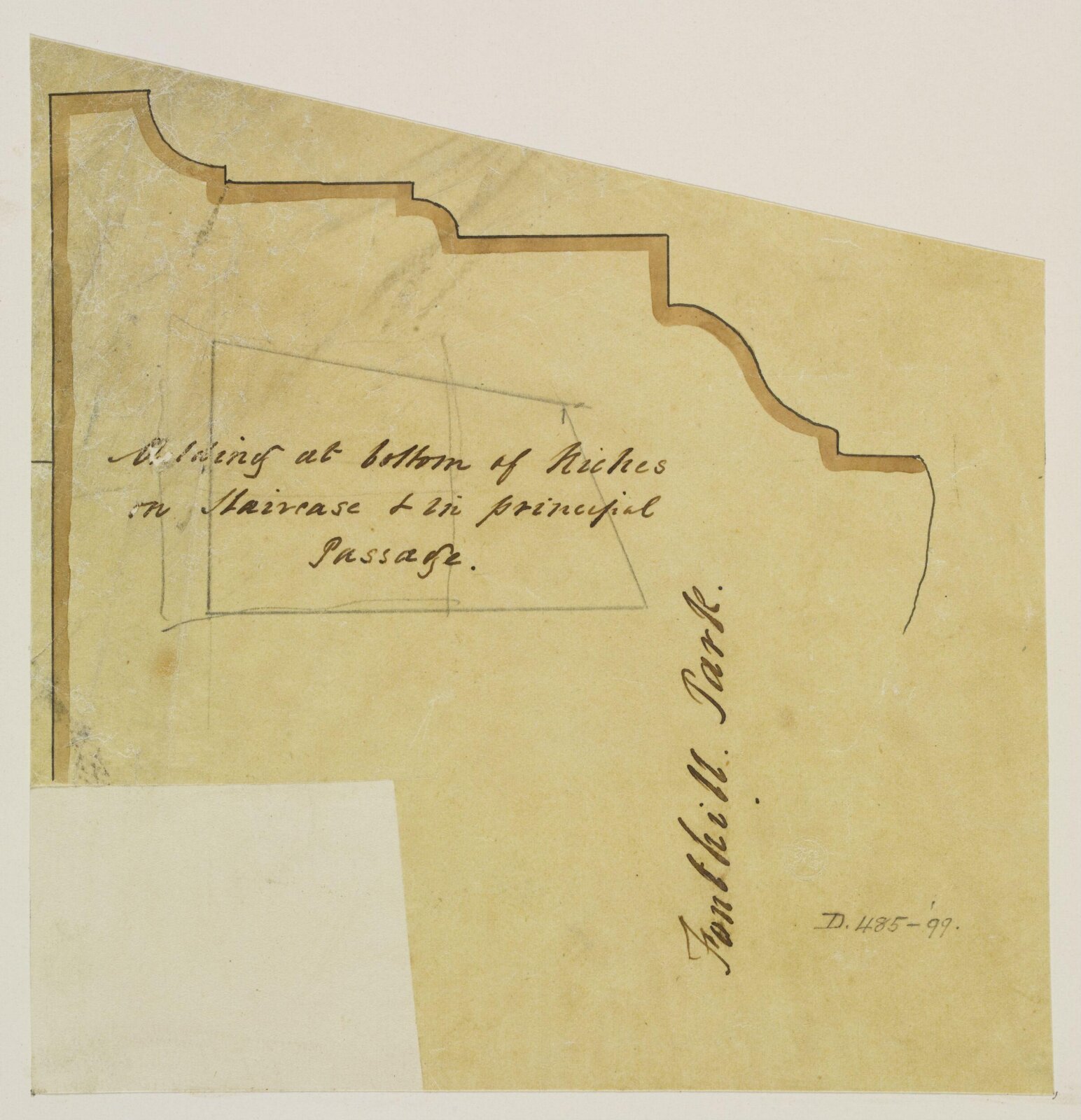 Drawing, Brandon, 1849
