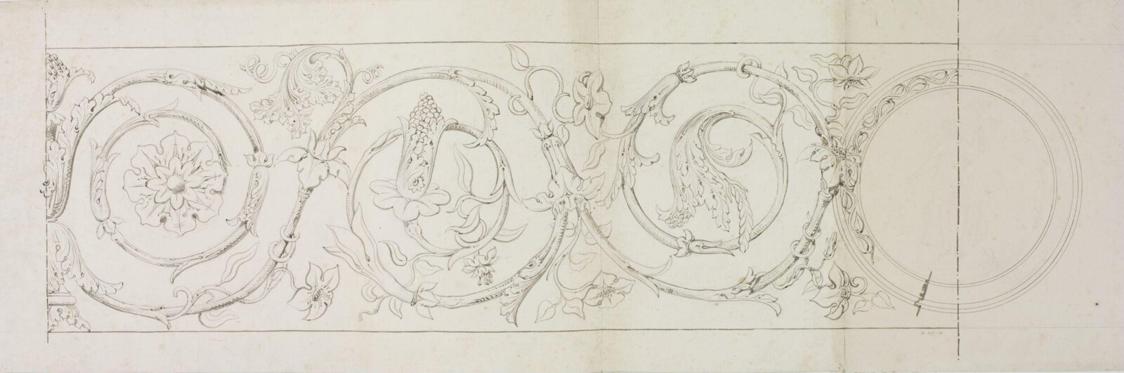 Drawing, Brandon, 1849