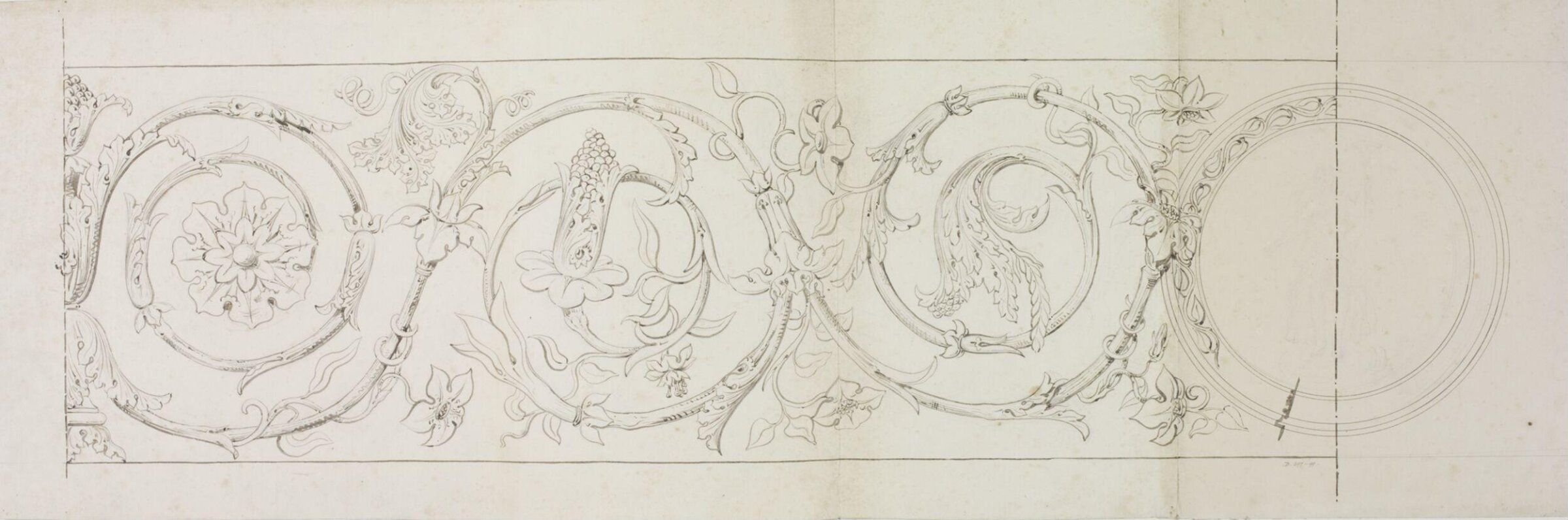 Drawing, Brandon, 1849