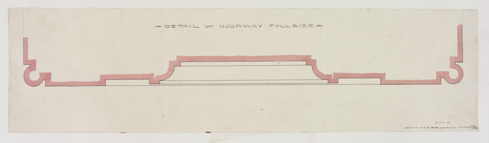 Drawing, Brandon, 1849