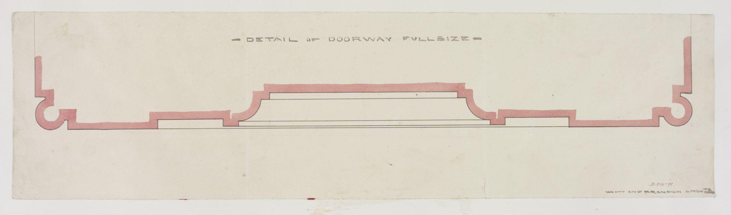 Drawing, Brandon, 1849