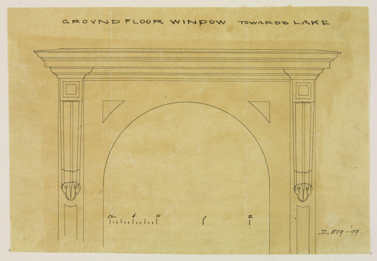 Drawing, Brandon, 1849