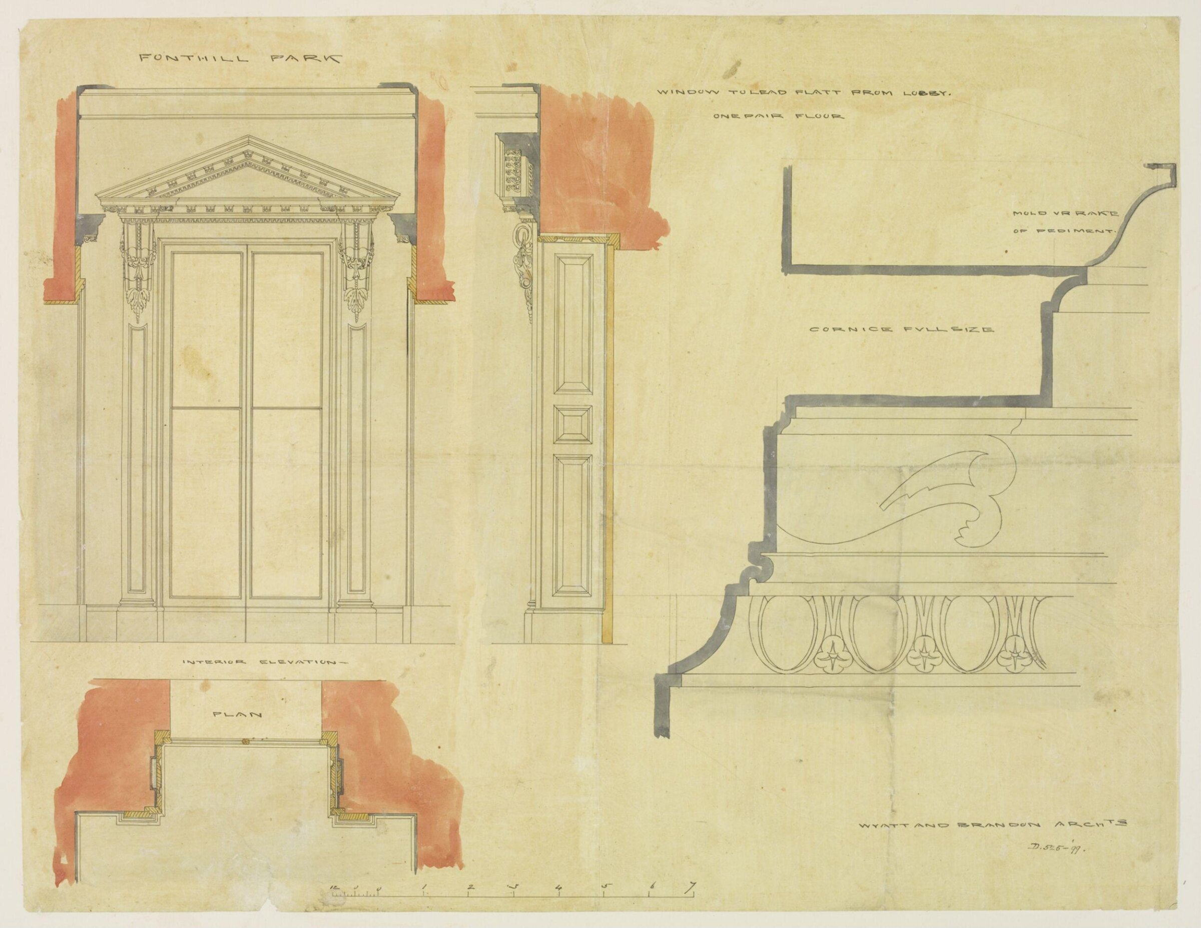 Drawing, Brandon, 1849