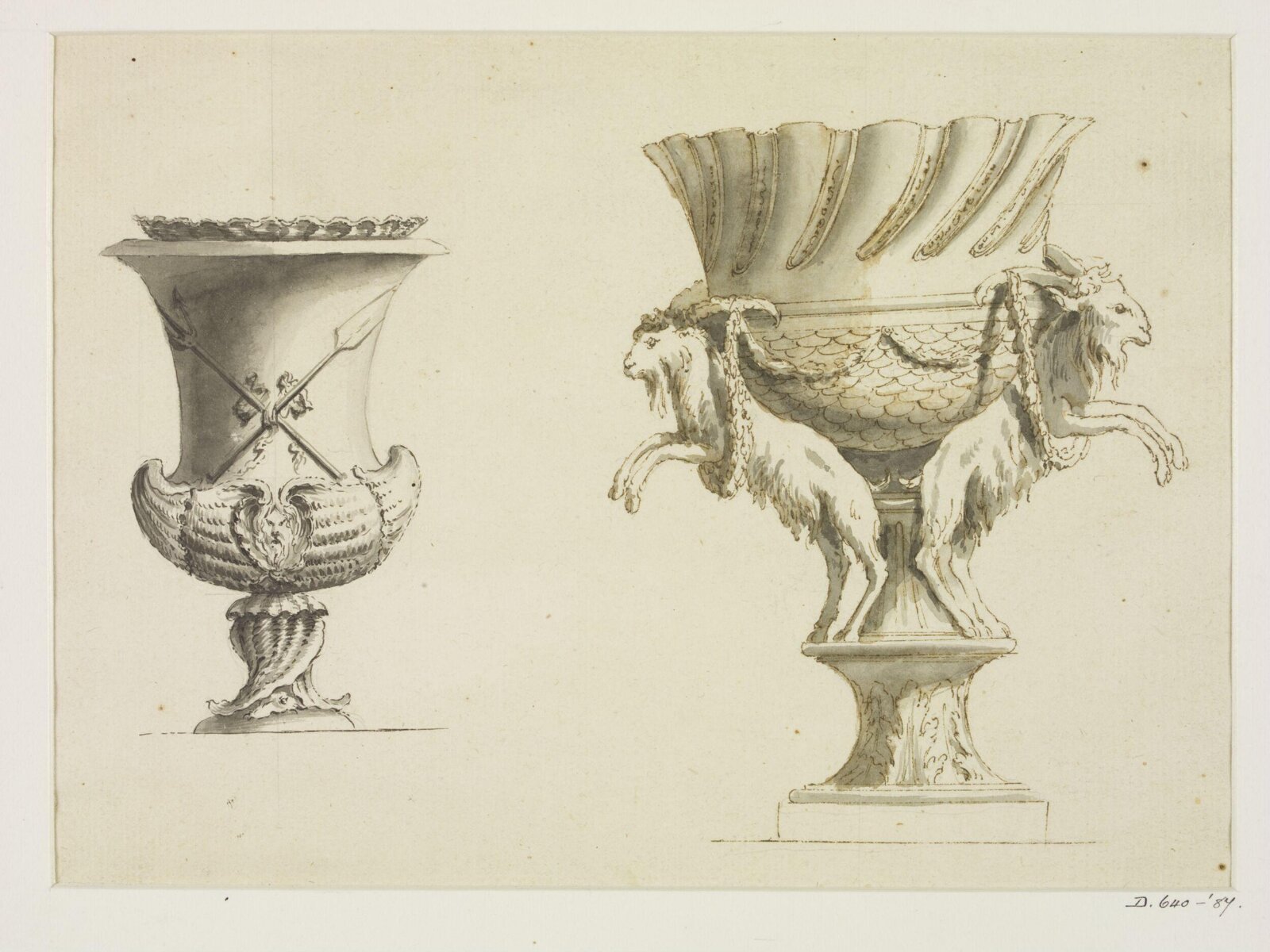 Drawing, attributed to Alexandre Petitot Ennemond, 18th century