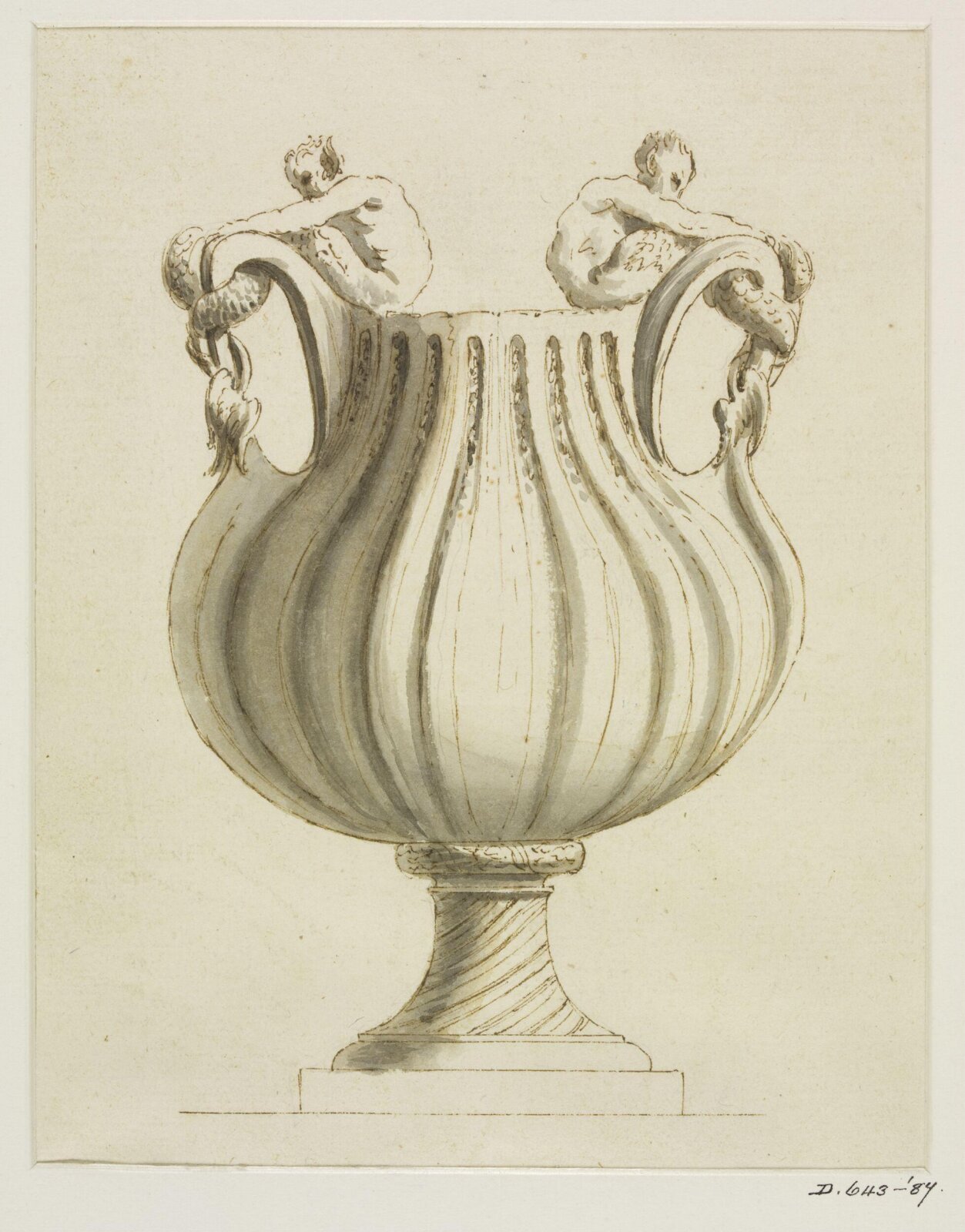 Drawing, attributed to Alexandre Petitot Ennemond, 18th century
