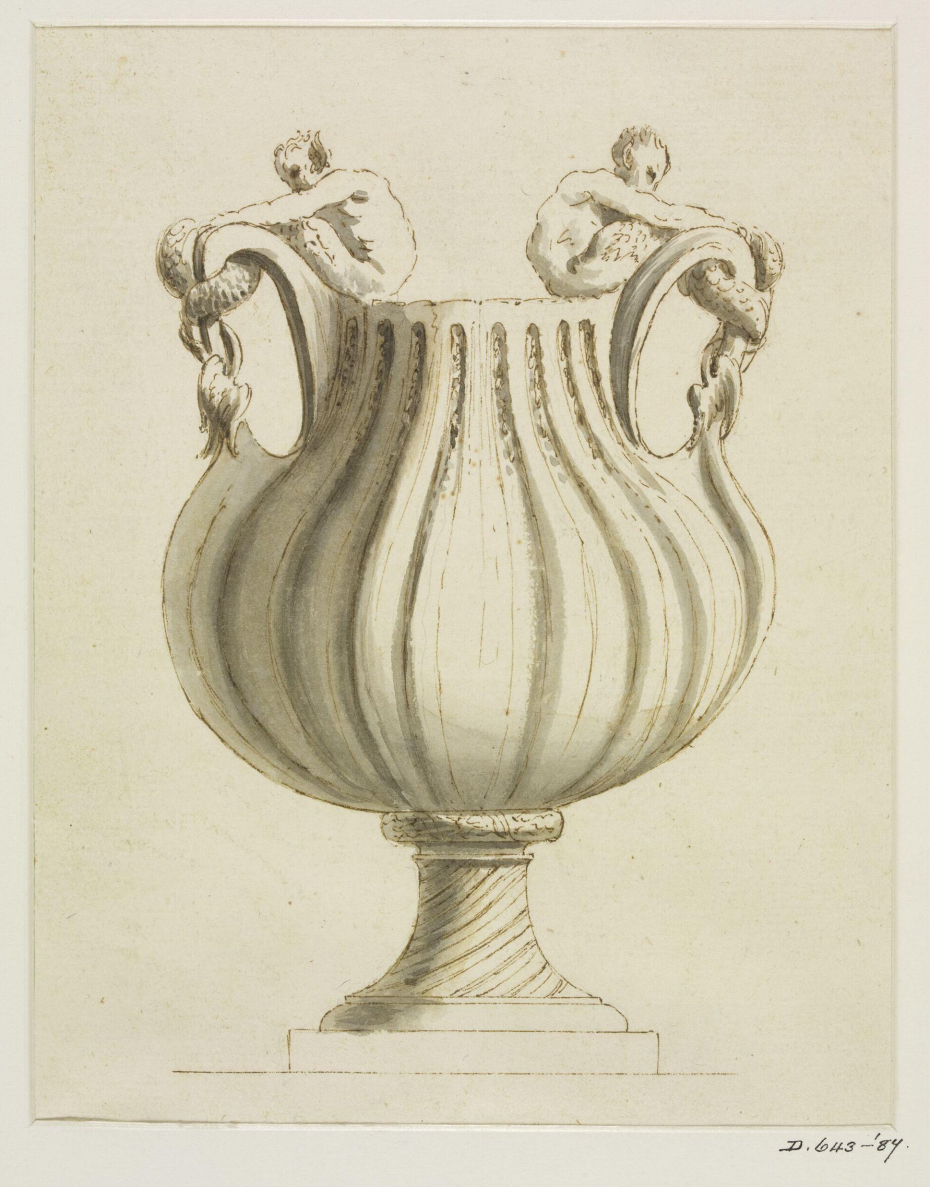 Drawing, attributed to Alexandre Petitot Ennemond, 18th century