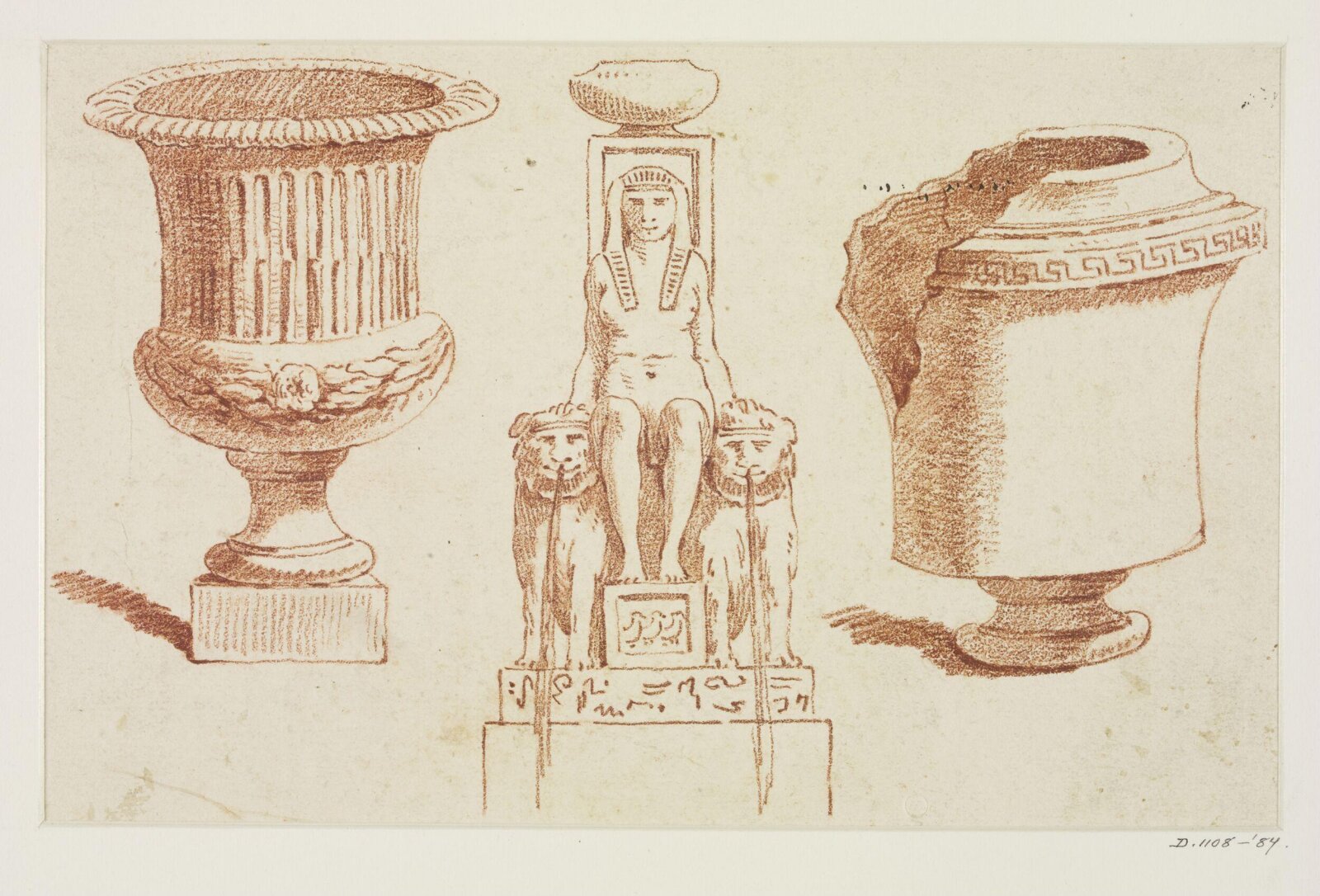 Drawing, Nolli, late 18th century