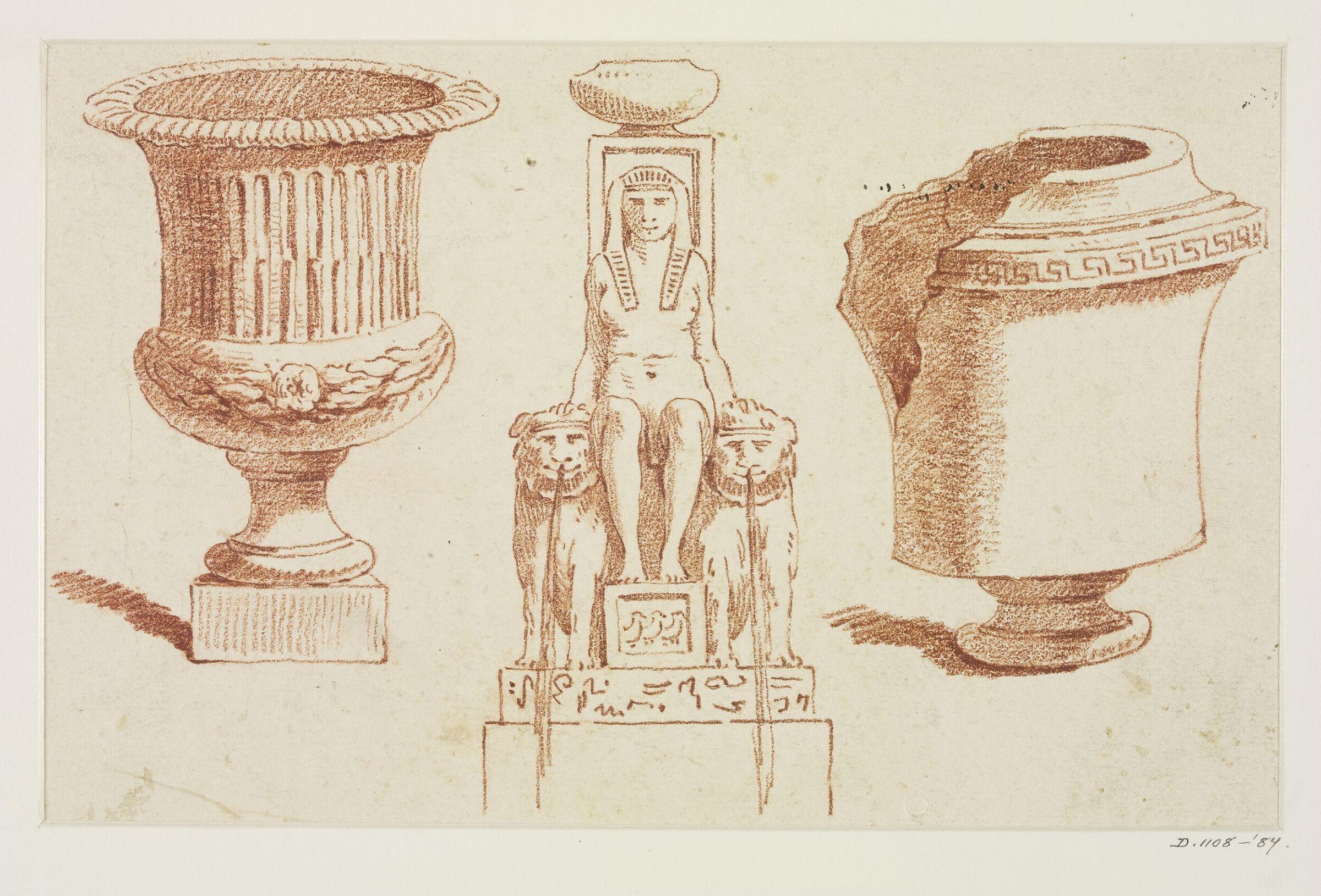 Drawing, Nolli, late 18th century