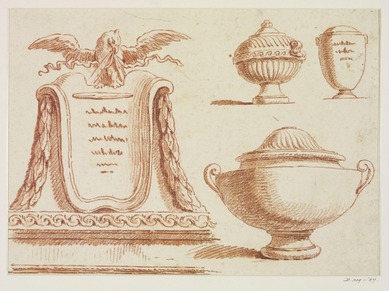 Drawing, Nolli, late 18th century
