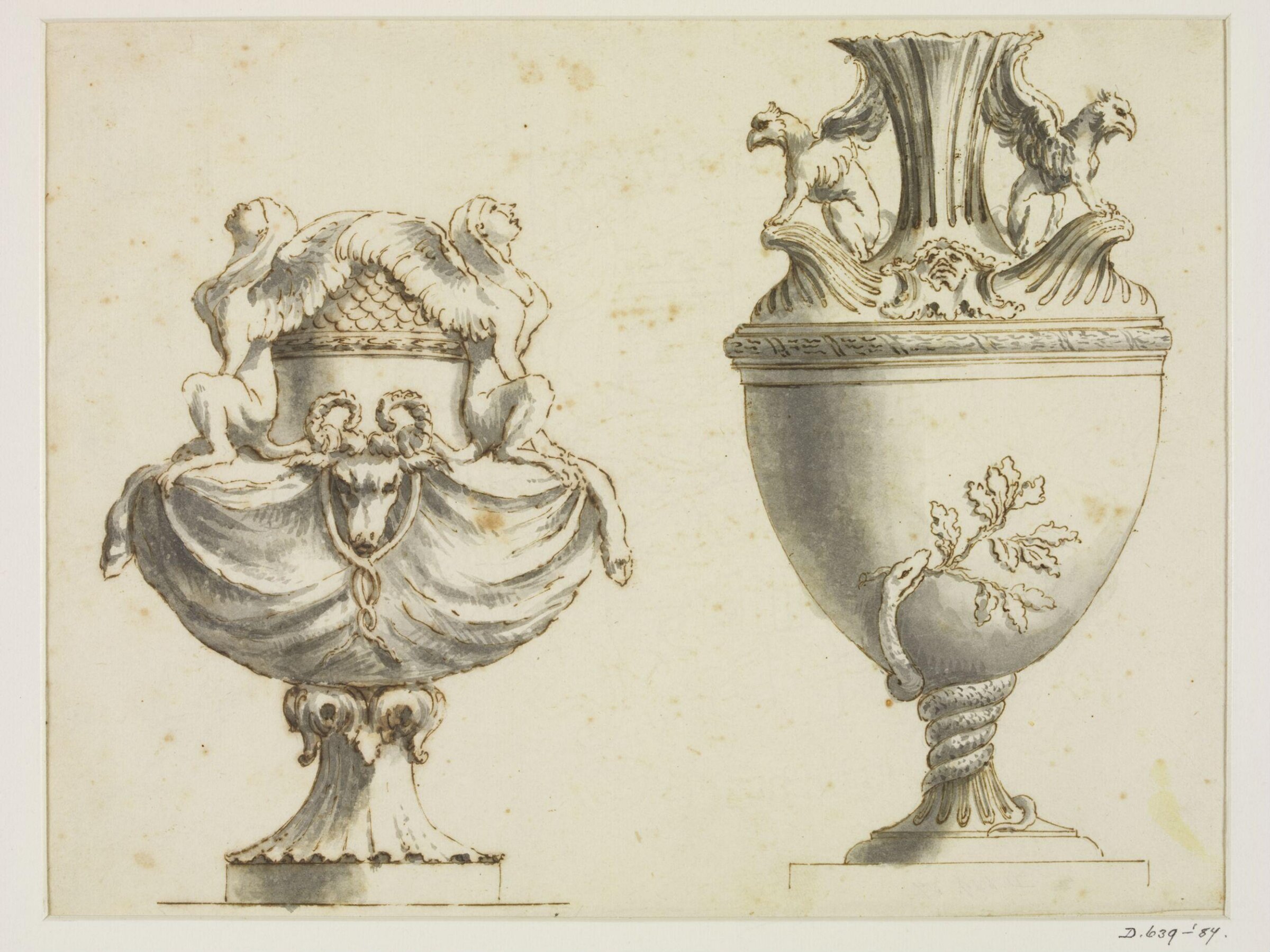 Drawing, attributed to Alexandre Petitot Ennemond, 18th century
