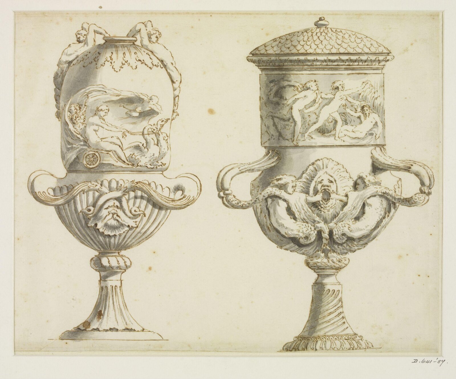 Drawing, attributed to Alexandre Petitot Ennemond, 18th century