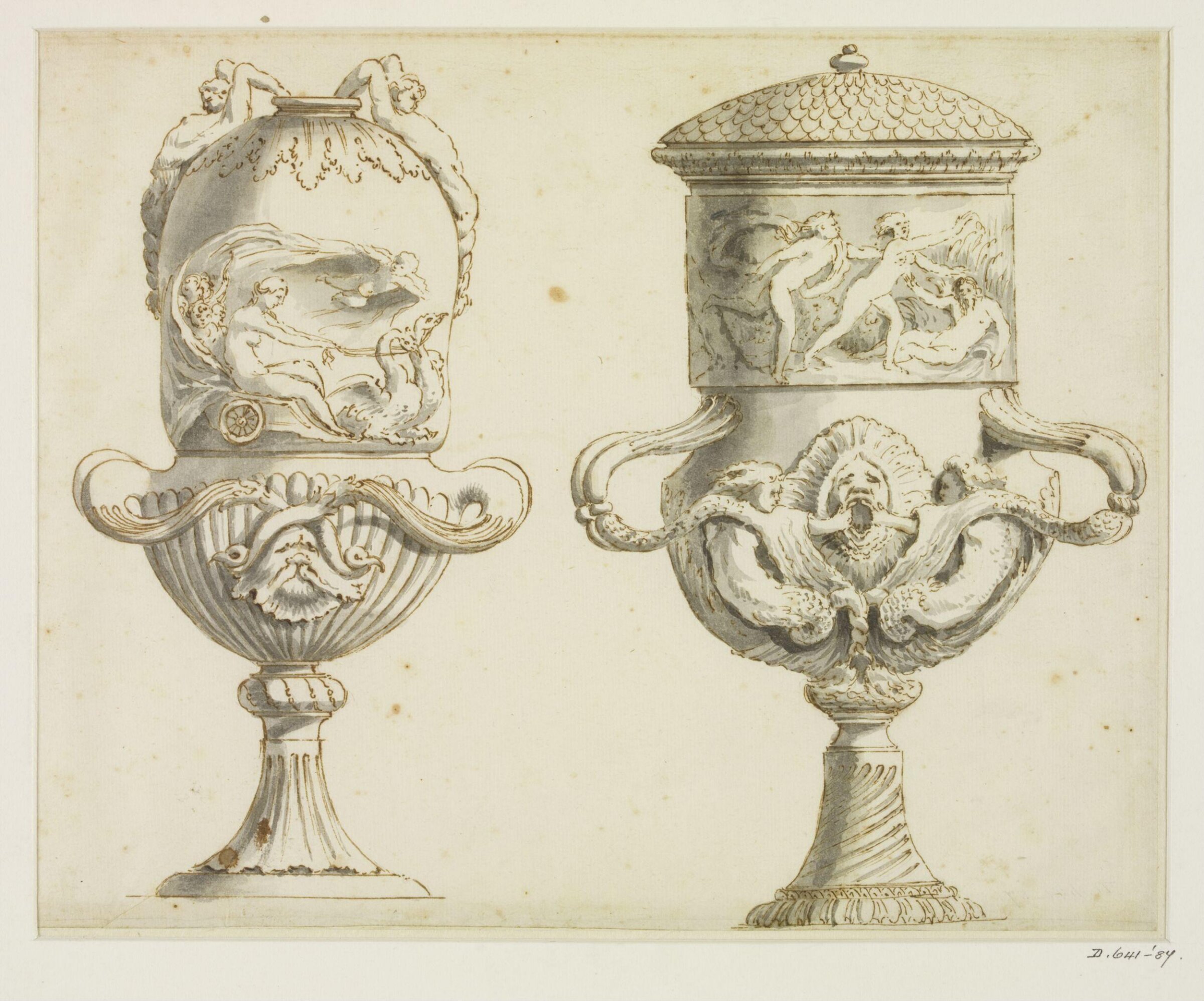 Drawing, attributed to Alexandre Petitot Ennemond, 18th century