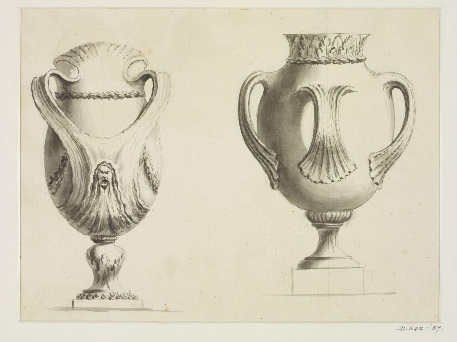 Drawing, attributed to Alexandre Petitot Ennemond, 18th century