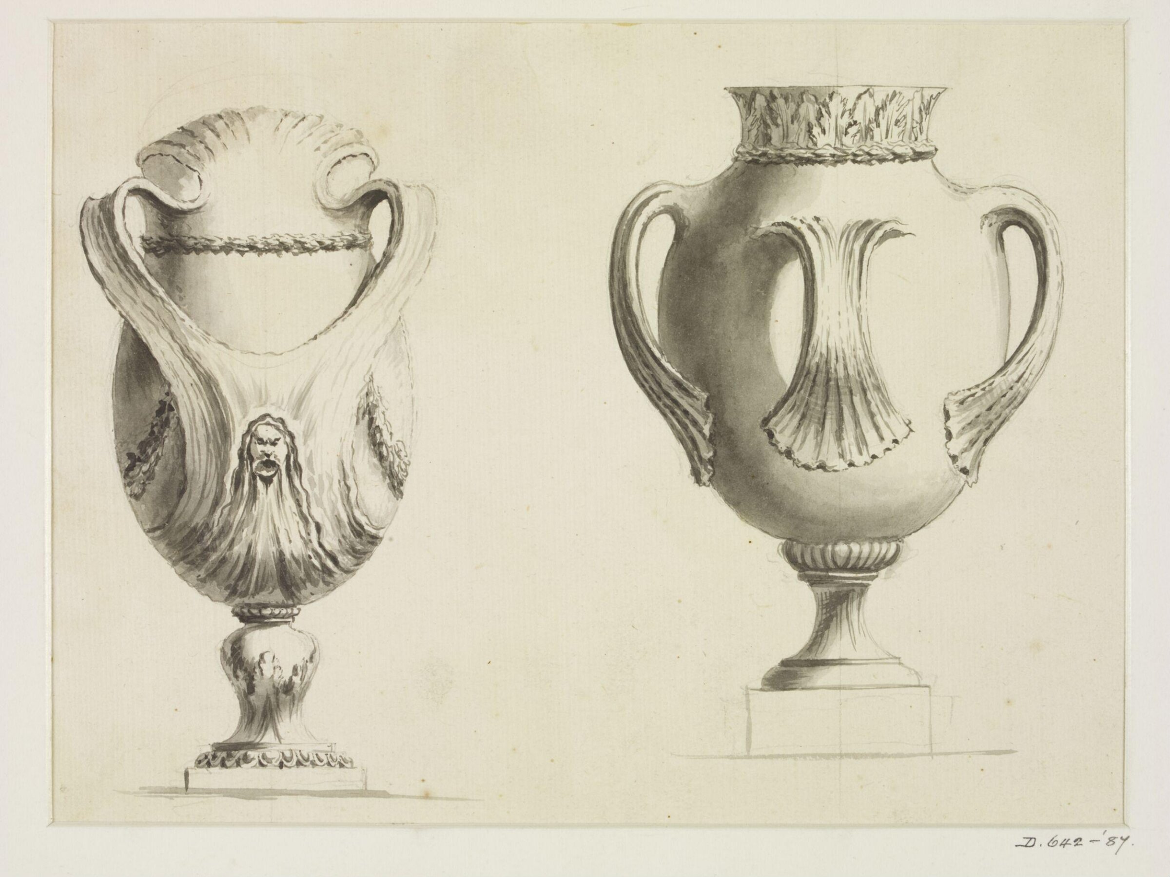 Drawing, attributed to Alexandre Petitot Ennemond, 18th century