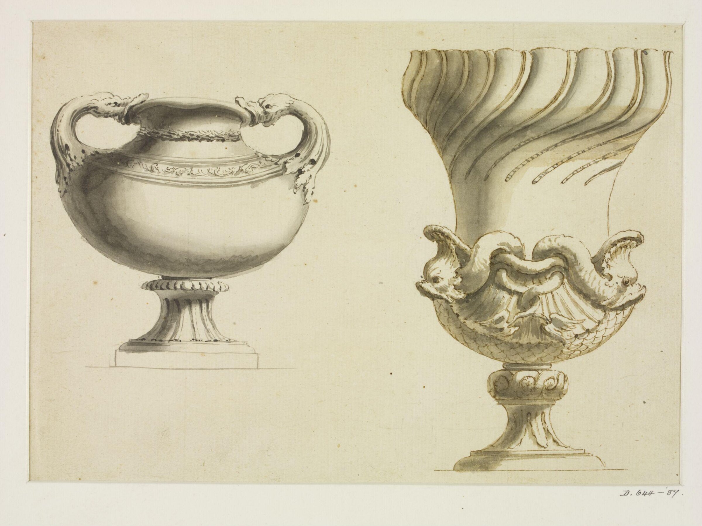 Drawing, attributed to Alexandre Petitot Ennemond, 18th century