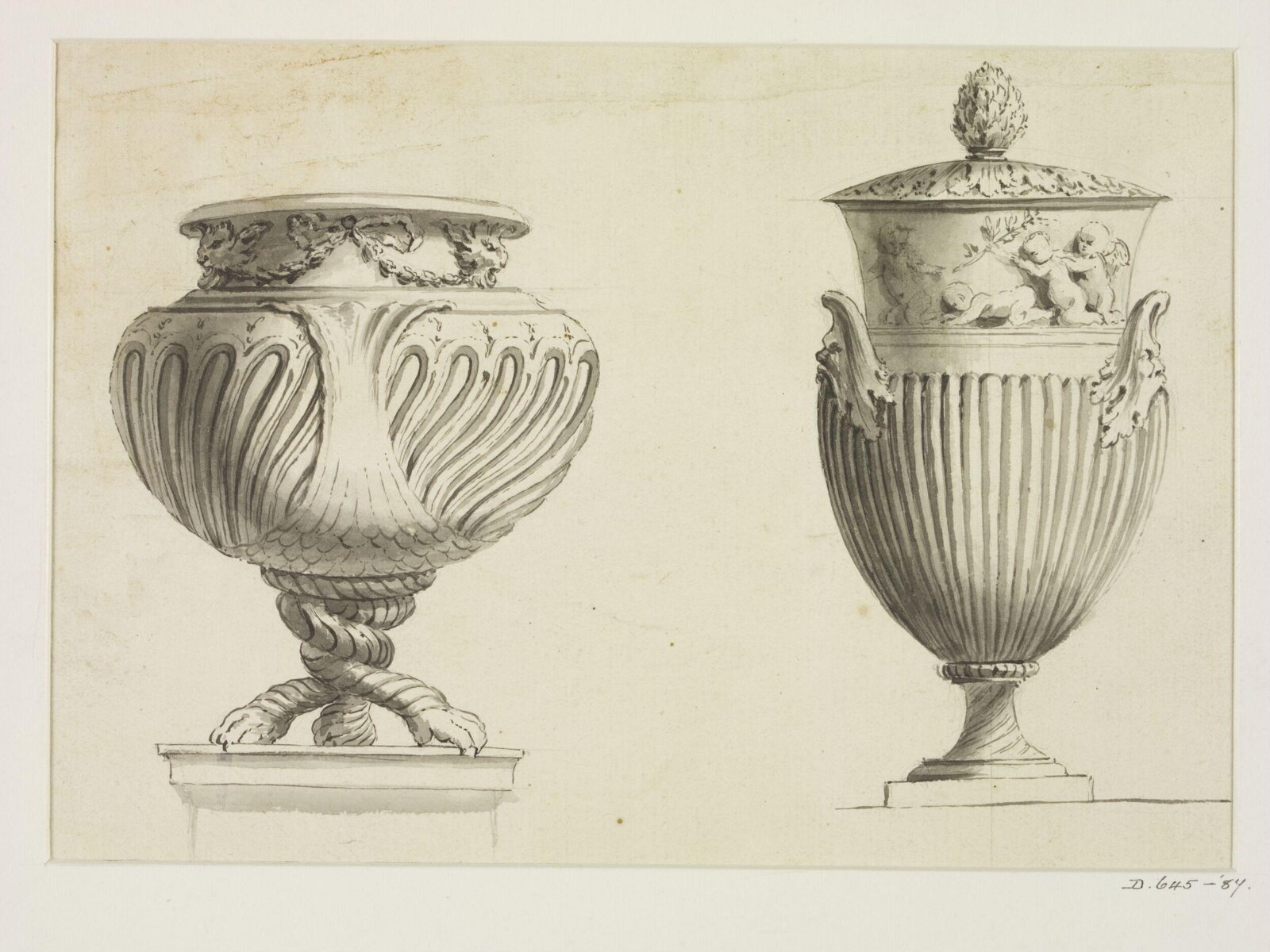Drawing, attributed to Alexandre Petitot Ennemond, 18th century