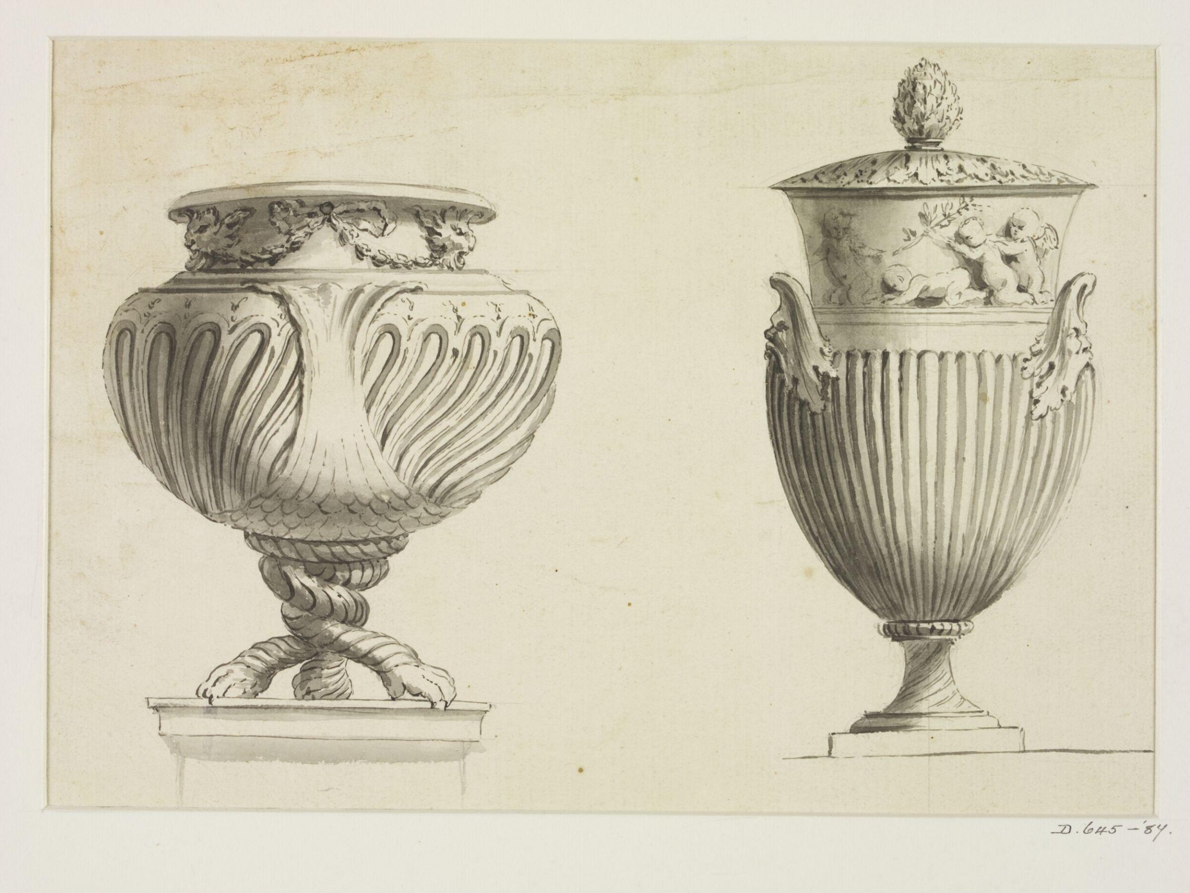 Drawing, attributed to Alexandre Petitot Ennemond, 18th century