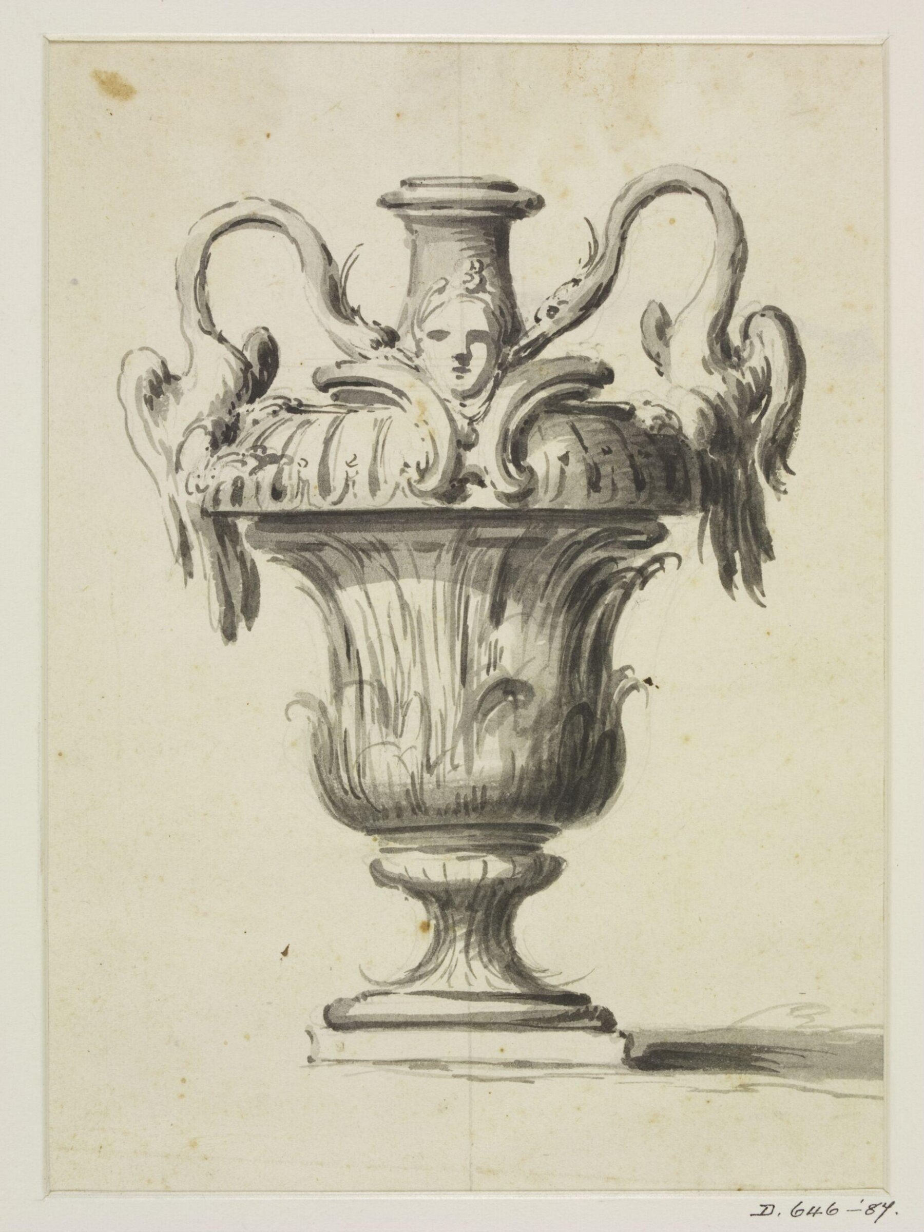 Drawing, attributed to Alexandre Petitot Ennemond, 18th century
