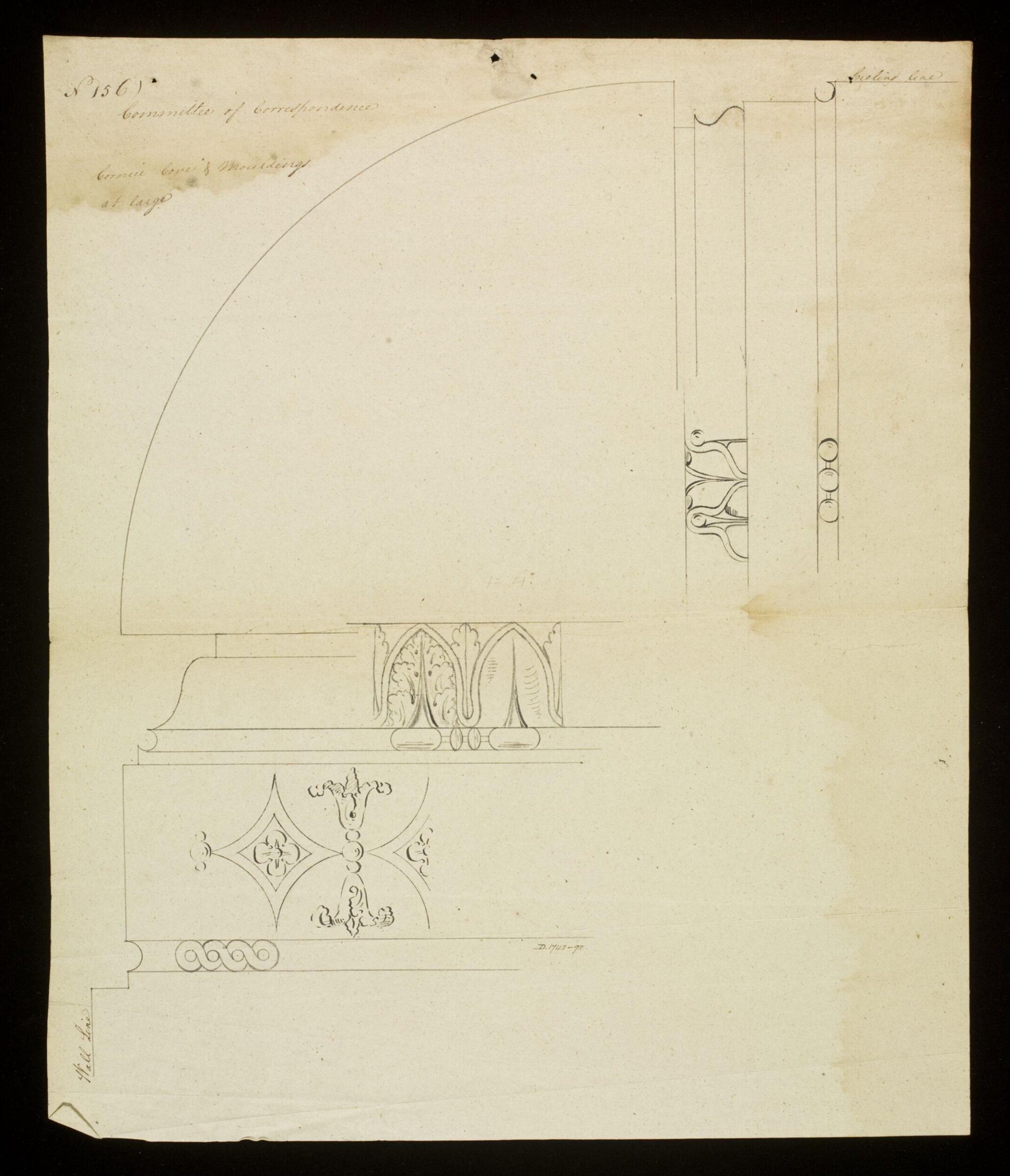 Drawing, Richard Jupp, 1797-98.