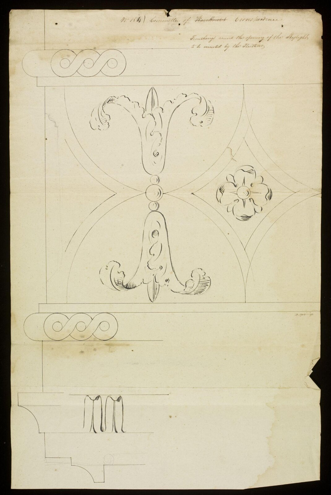 Drawing, Richard Jupp, 1797-98.