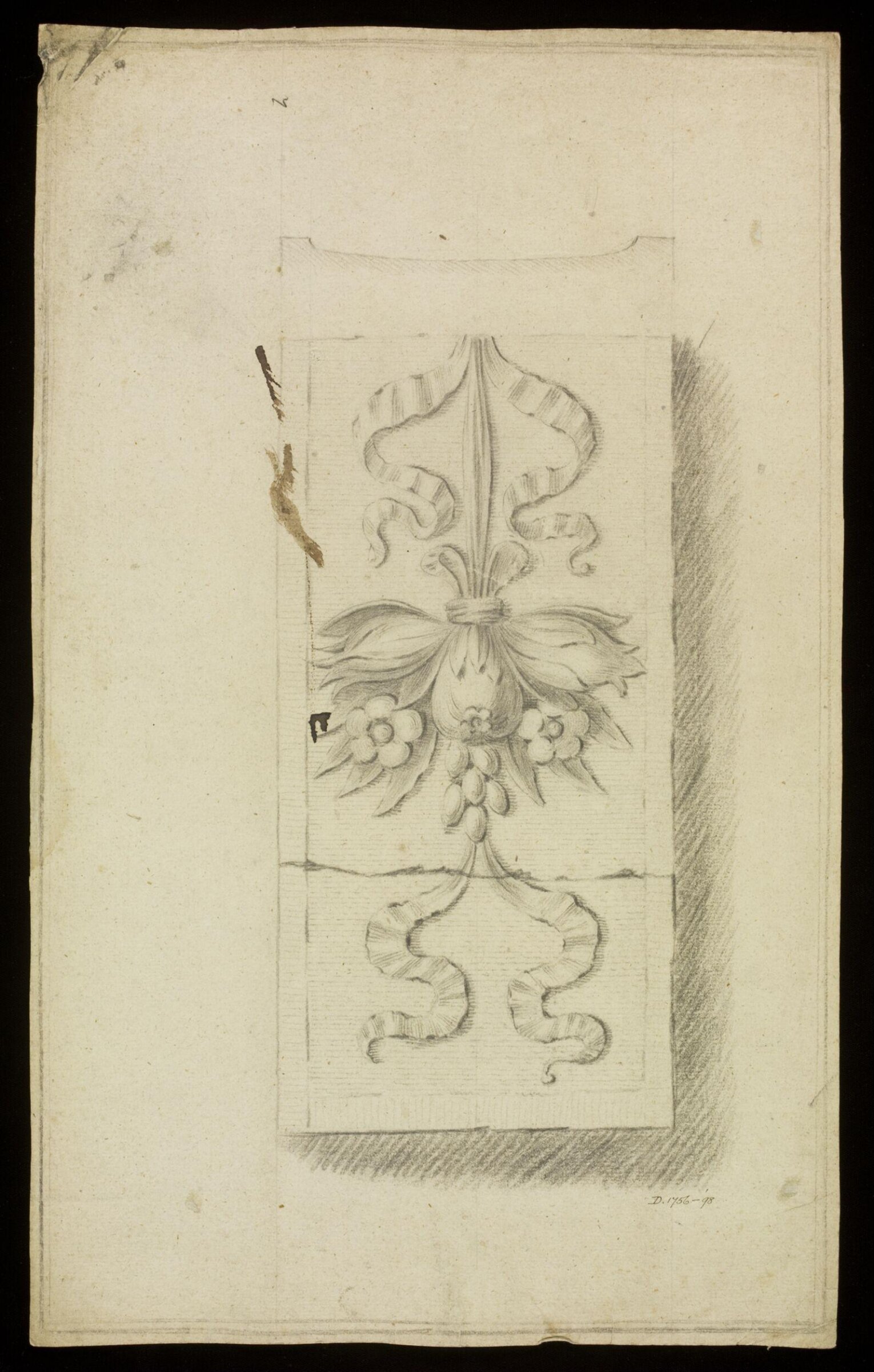 Drawing, Richard Jupp, 1797-98.