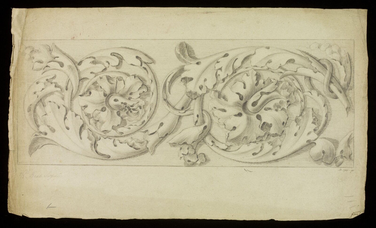 Drawing, Richard Jupp, 1797-98.